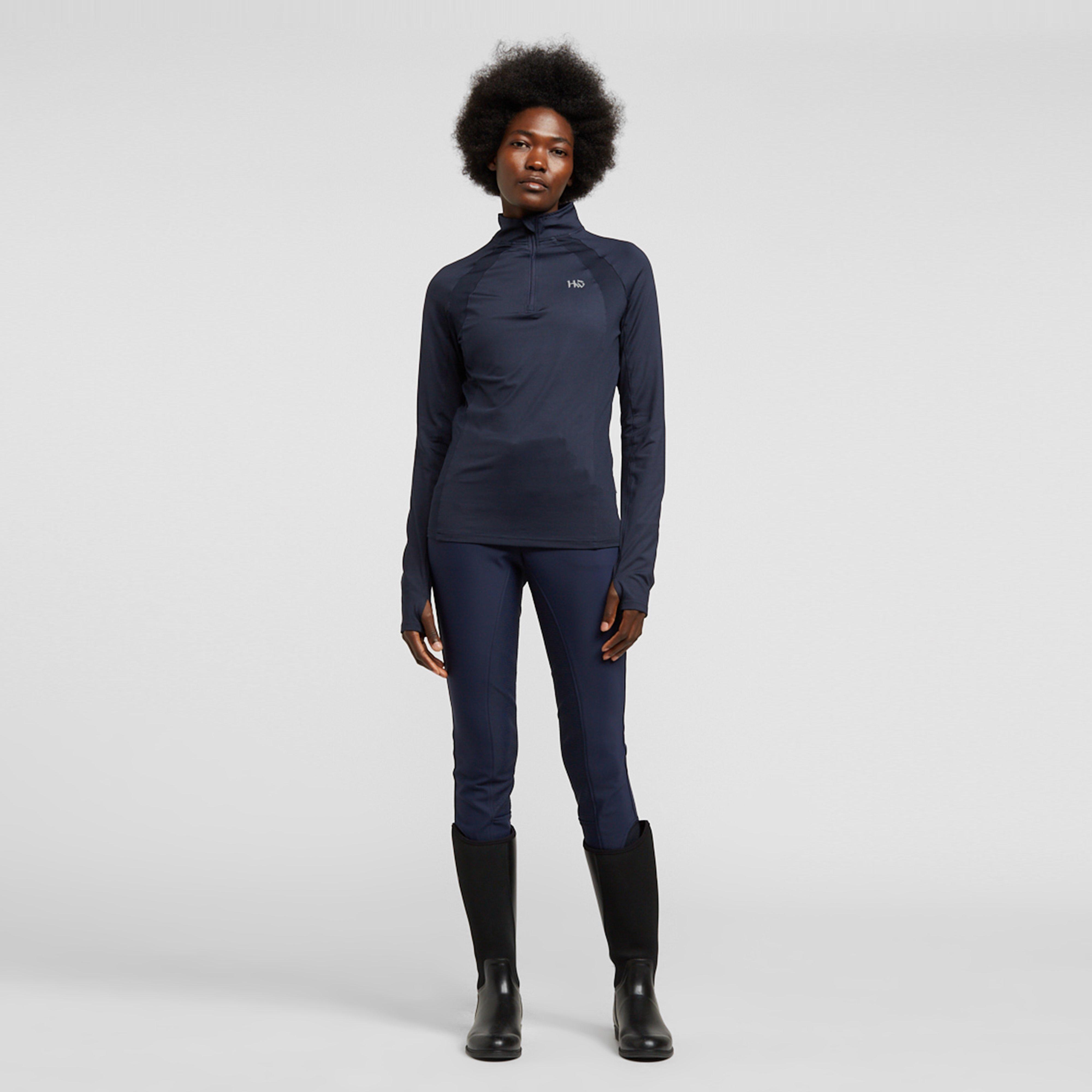 Womens Aveen Technical Long Sleeve Top Navy