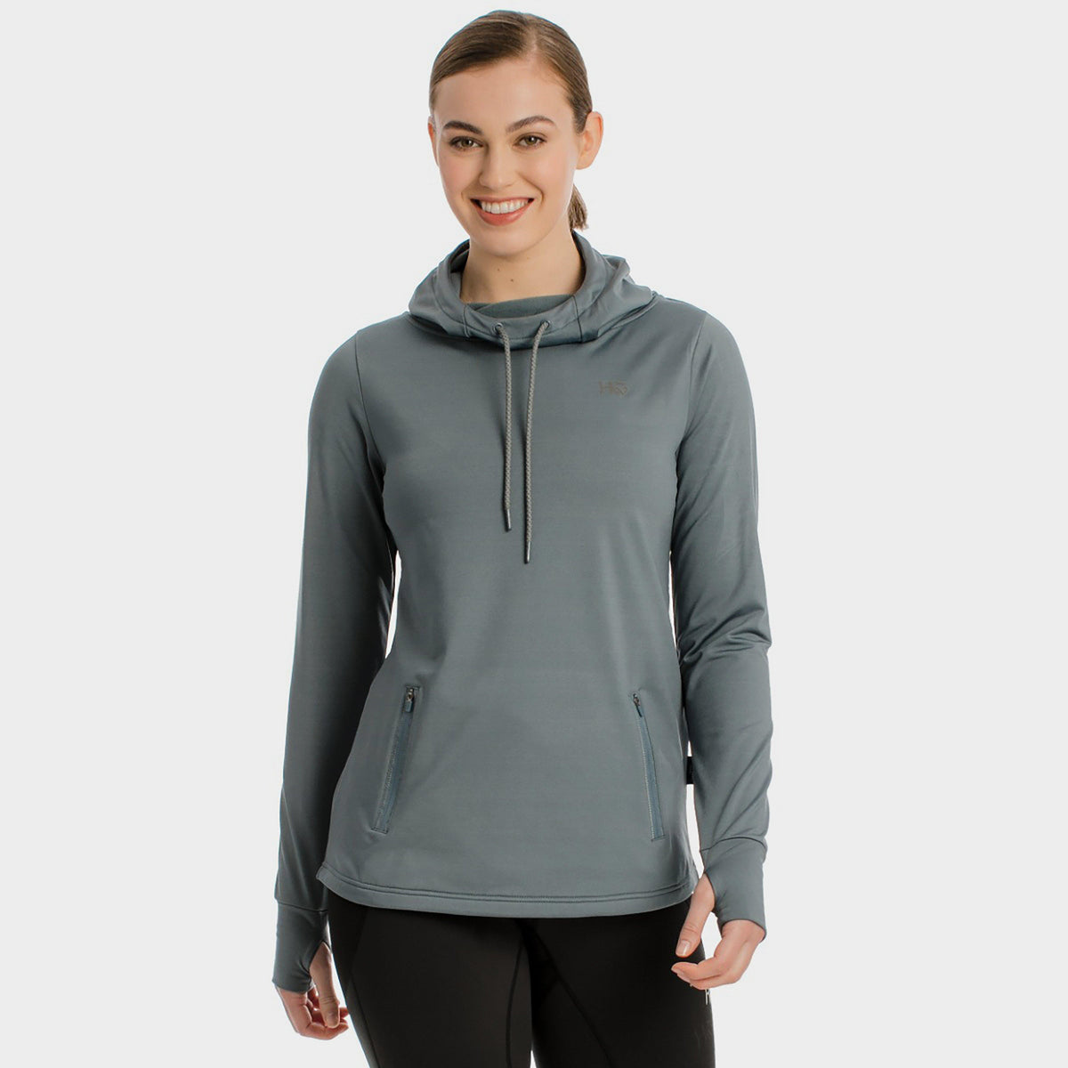 Womens Technical Hooded Fleece Winter Ocean