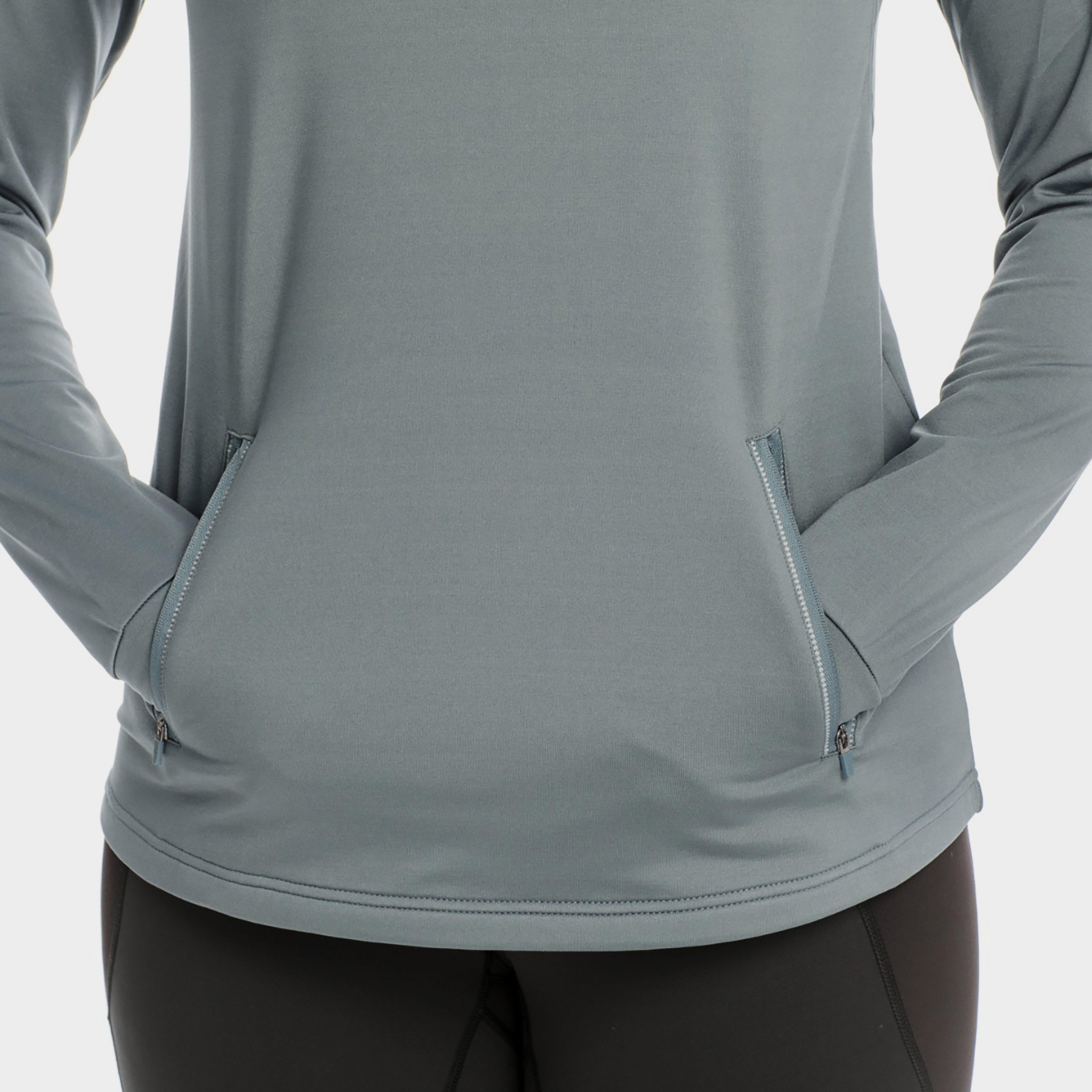 Womens Technical Hooded Fleece Winter Ocean