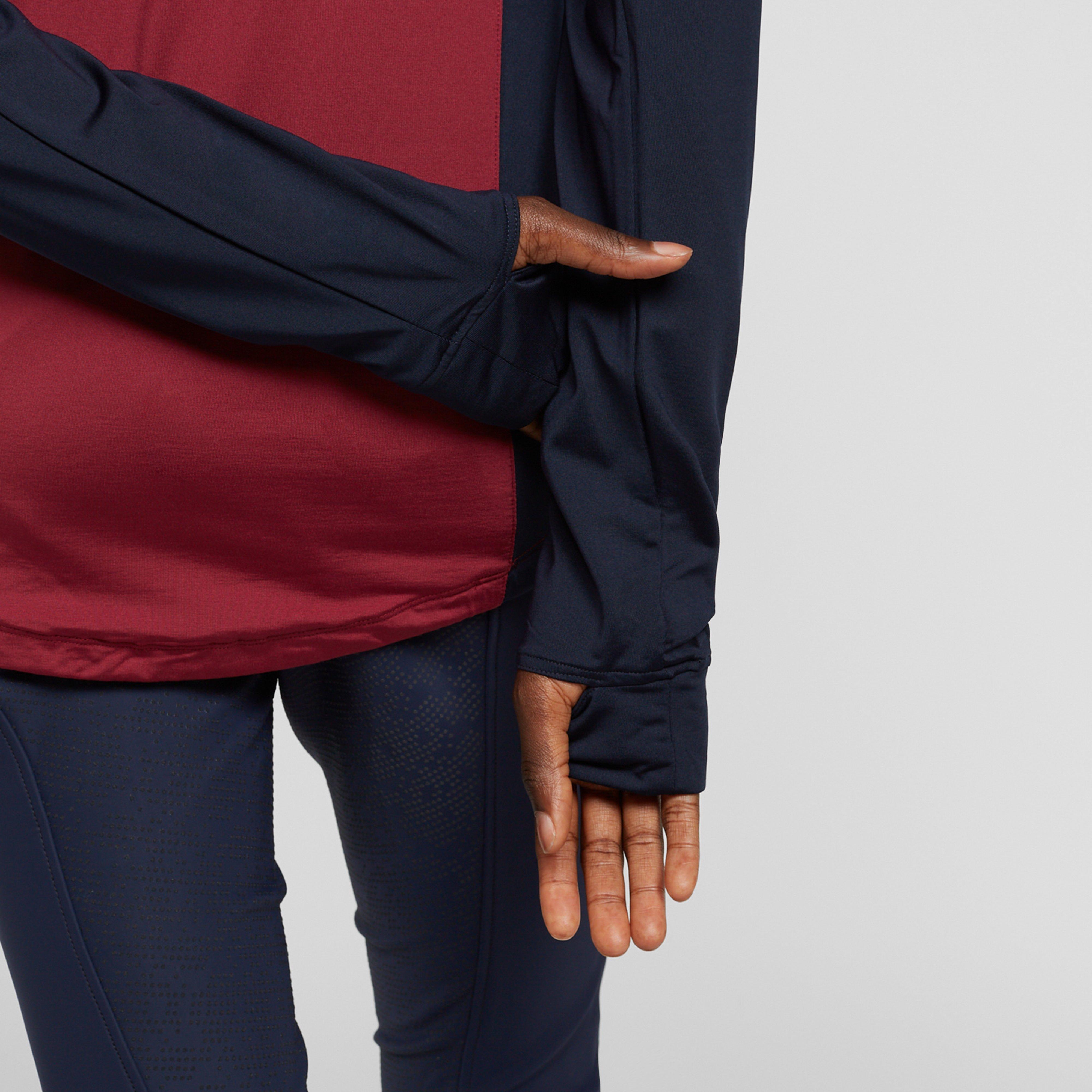 Womens Thea Technical 1/4 Zip Fleece Navy Spice