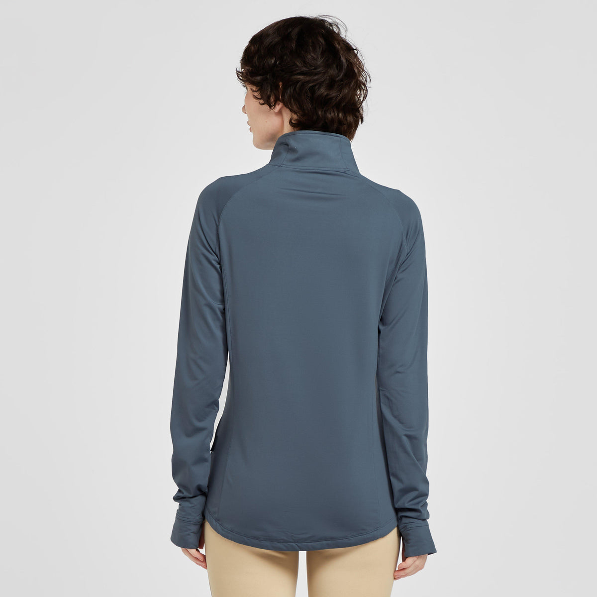 Womens Thea Technical 1/4 Zip Fleece Winter Ocean