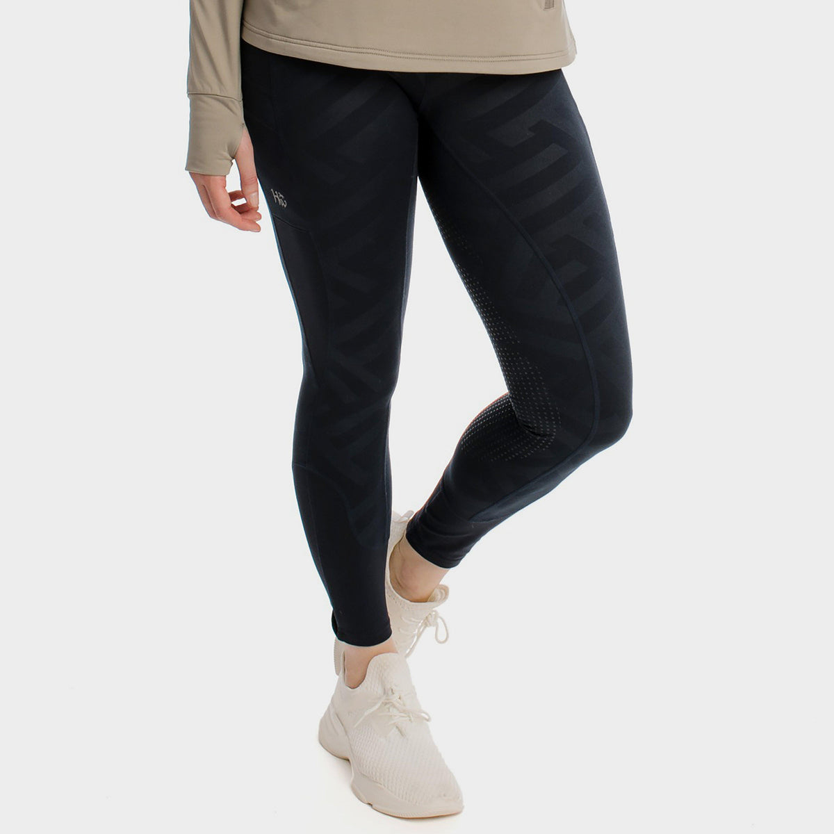 Womens Winter Riding Tights Navy