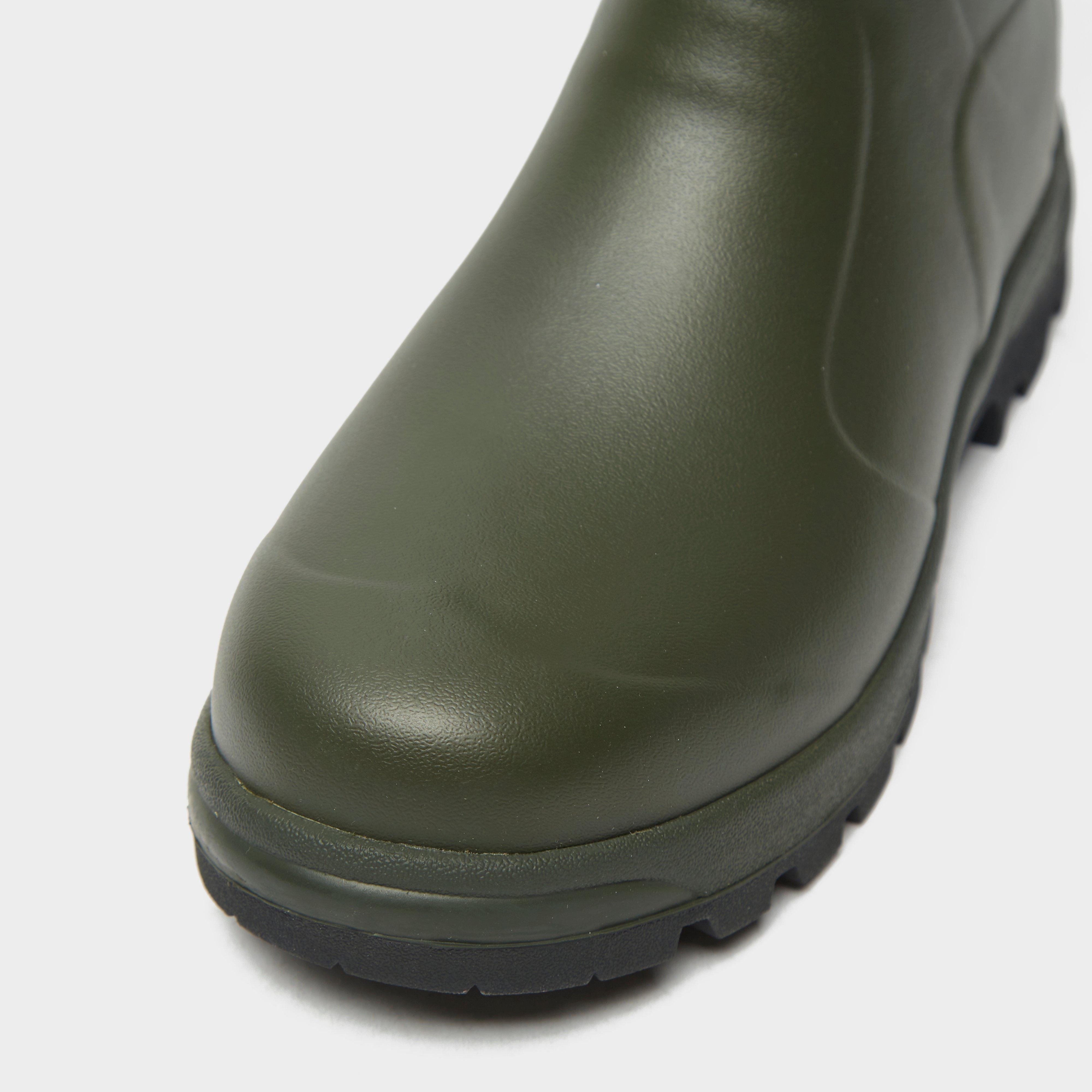 Unisex Balmoral Classic Side Adjustable Wellington Boots Dark Olive