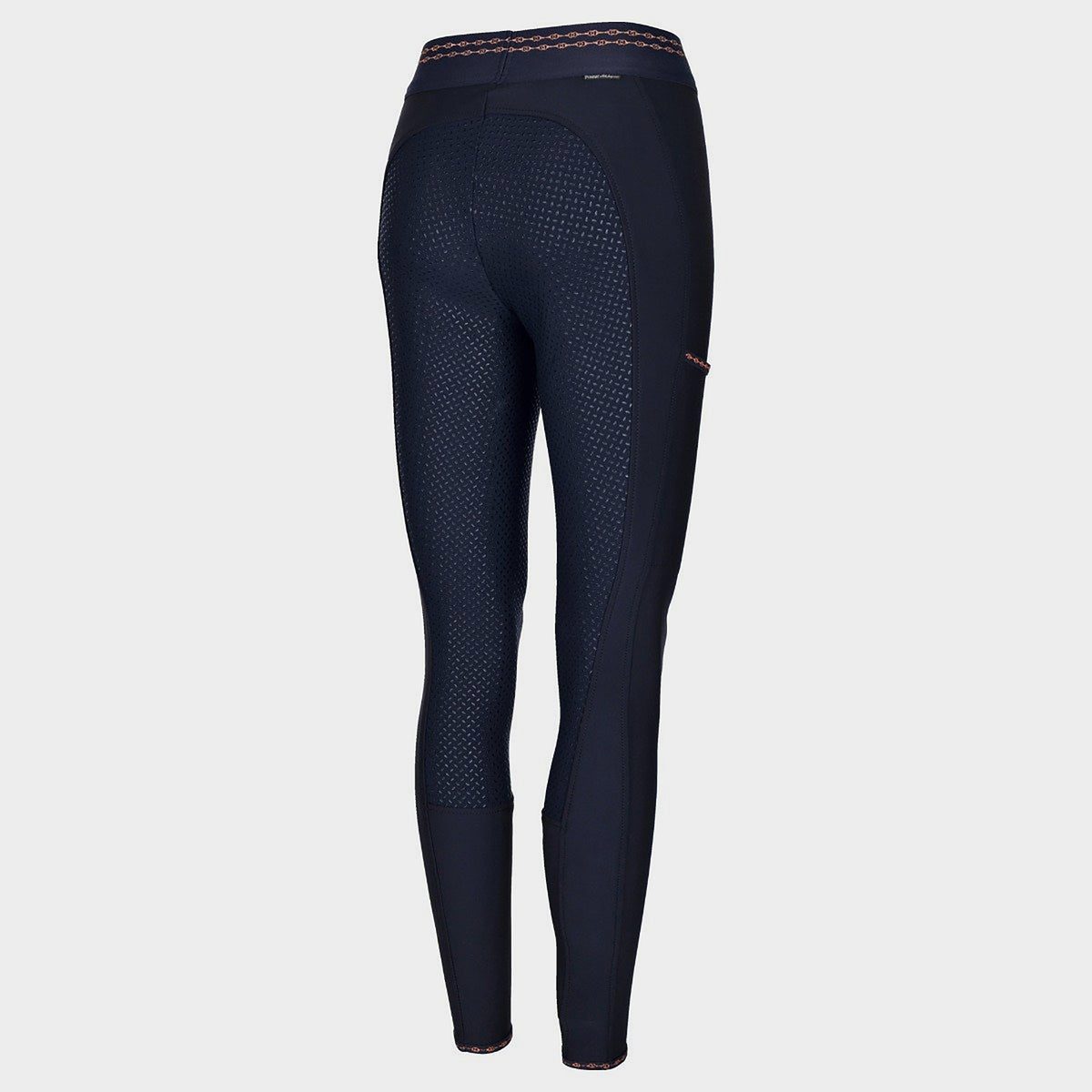 Womens Juli Grip Athleisure Tights Navy
