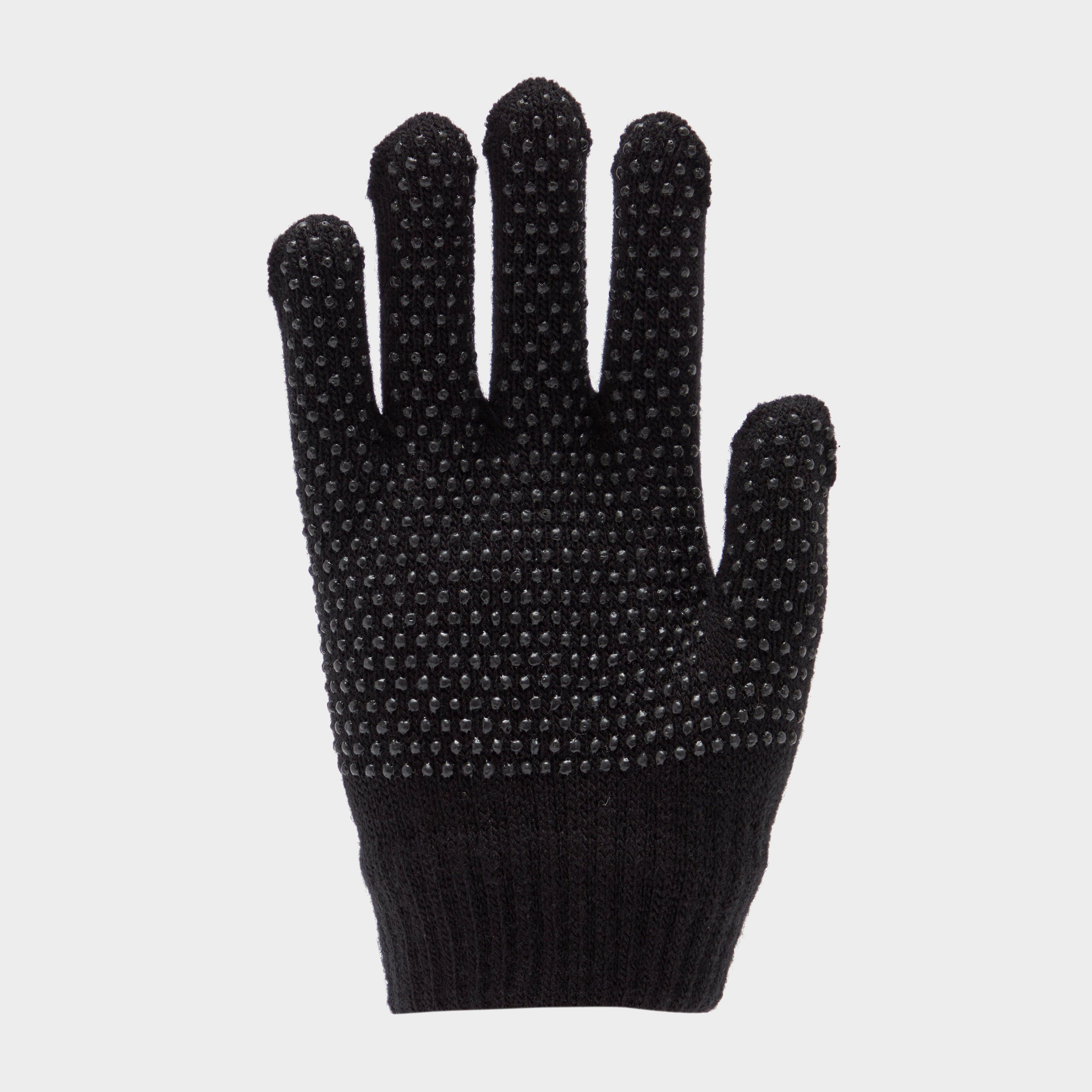 Childs Magic Pimple Riding Gloves Black