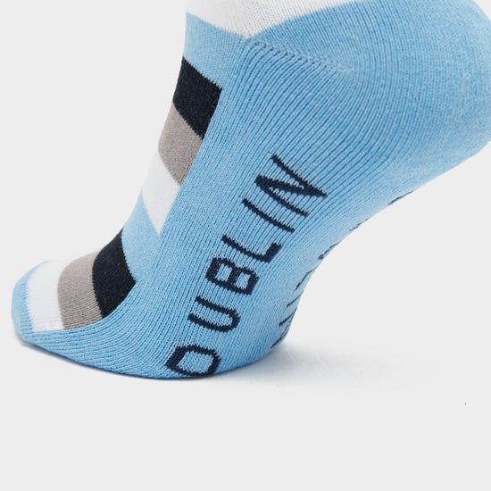 Socks Pack of 3 Light Blue/Navy/Grey