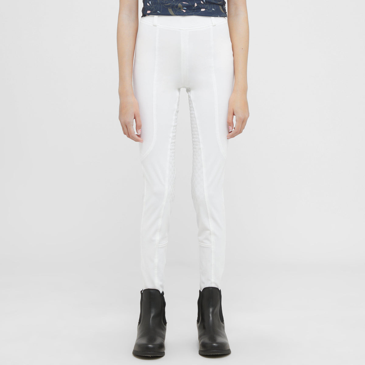 Childs Performance Cool-It Gel Tights White