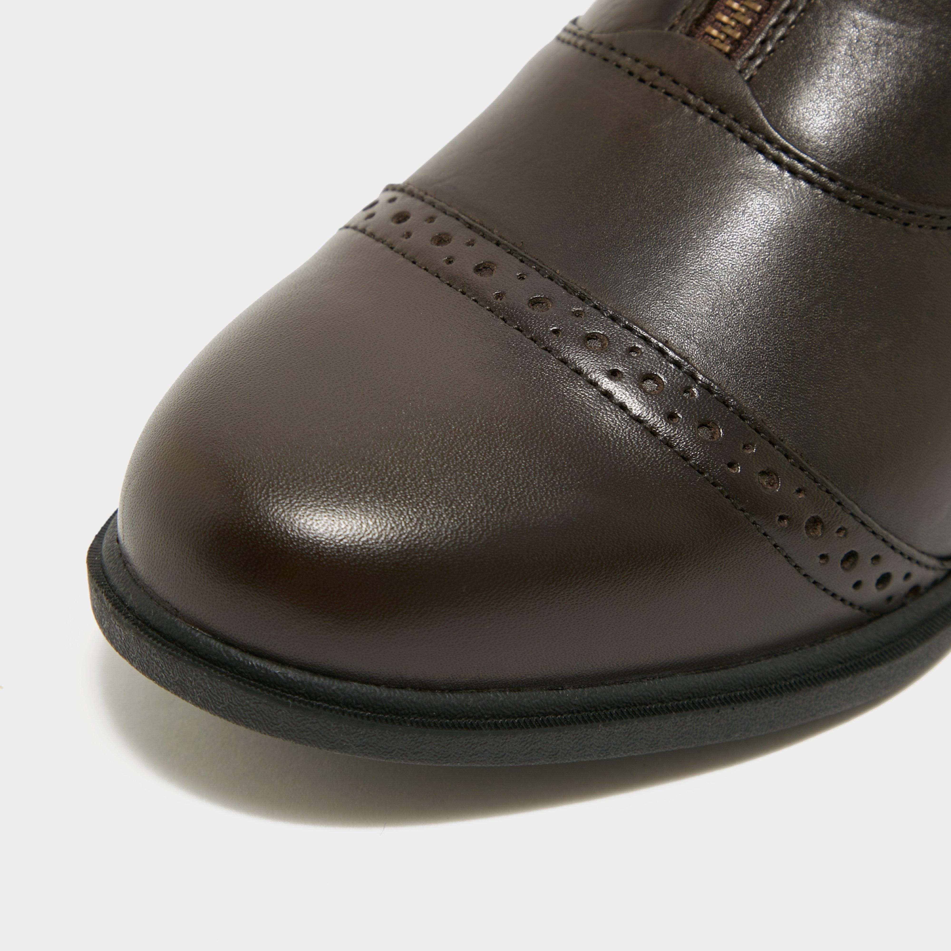 Womens Rapture Zip Paddock Boots Brown