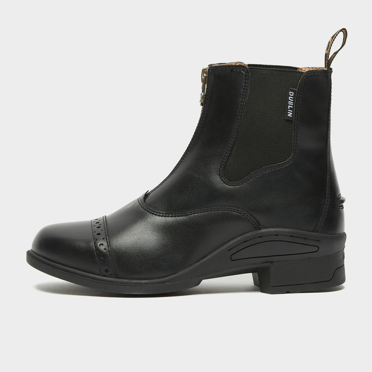 Kids Altitude Zip Paddock Boots Black