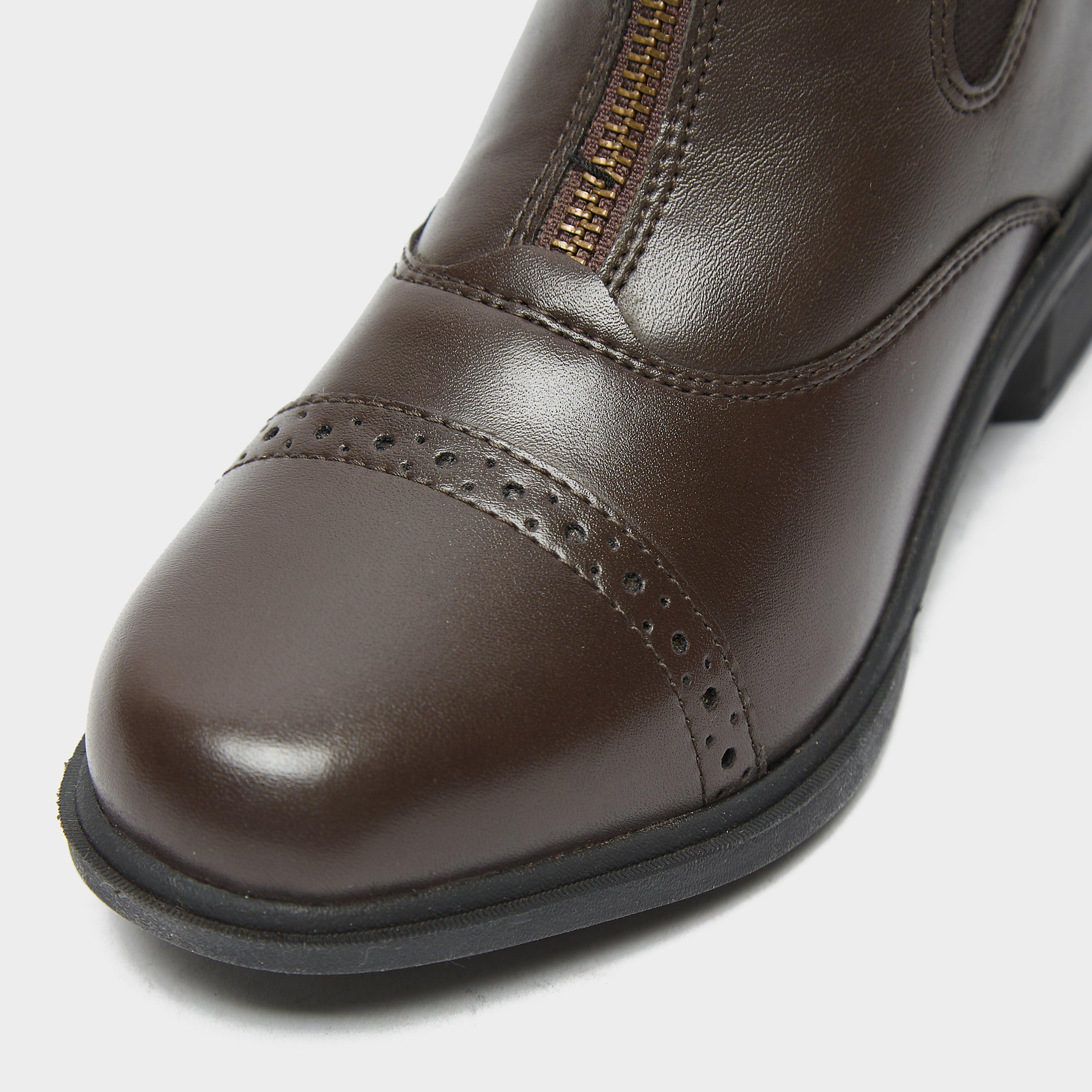 Childs Altitude Zip Paddock Boots Brown