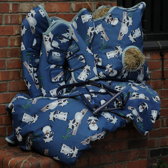 Standard Neck Fleece Cooler Racoon