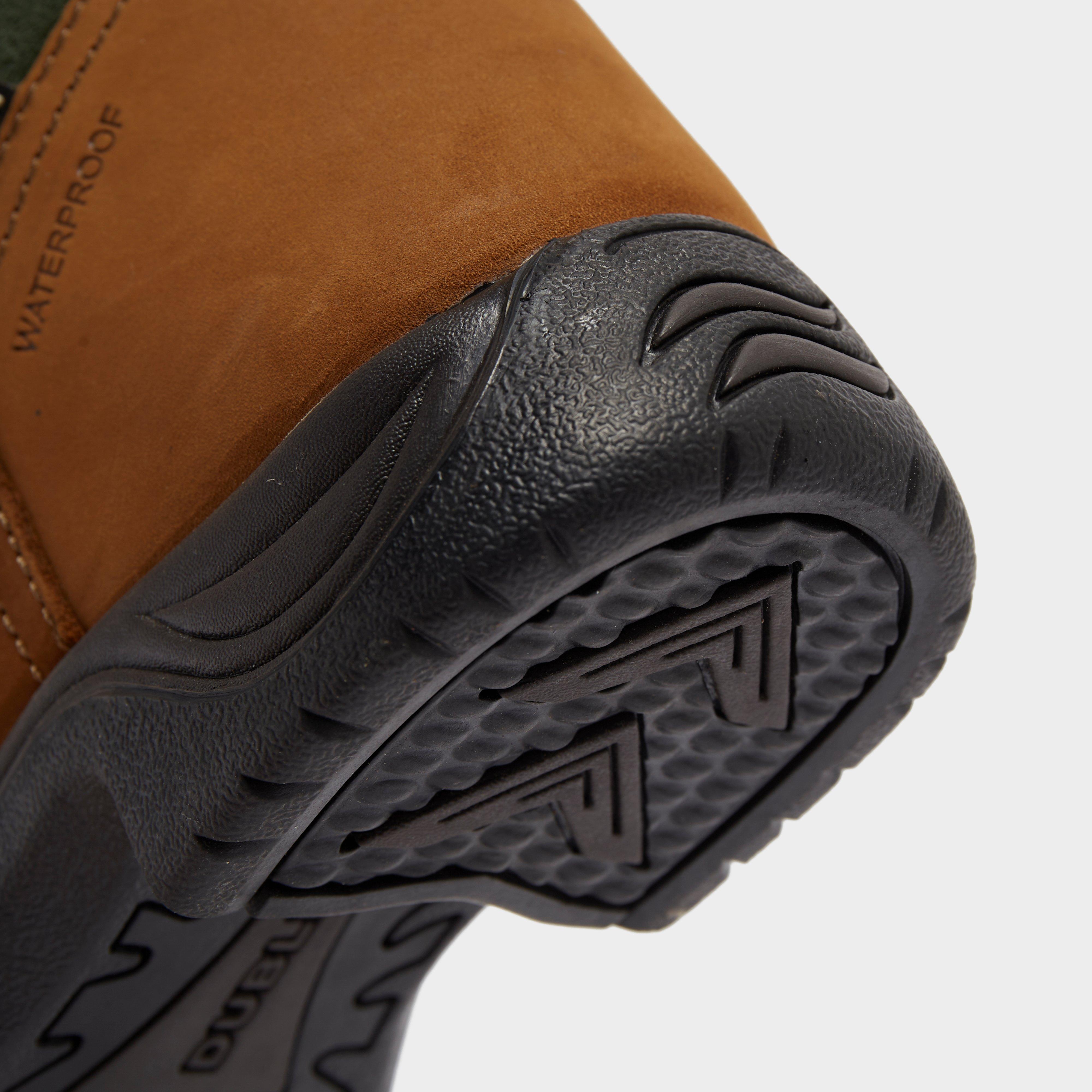 Womens River Boots III Dark Brown/Green