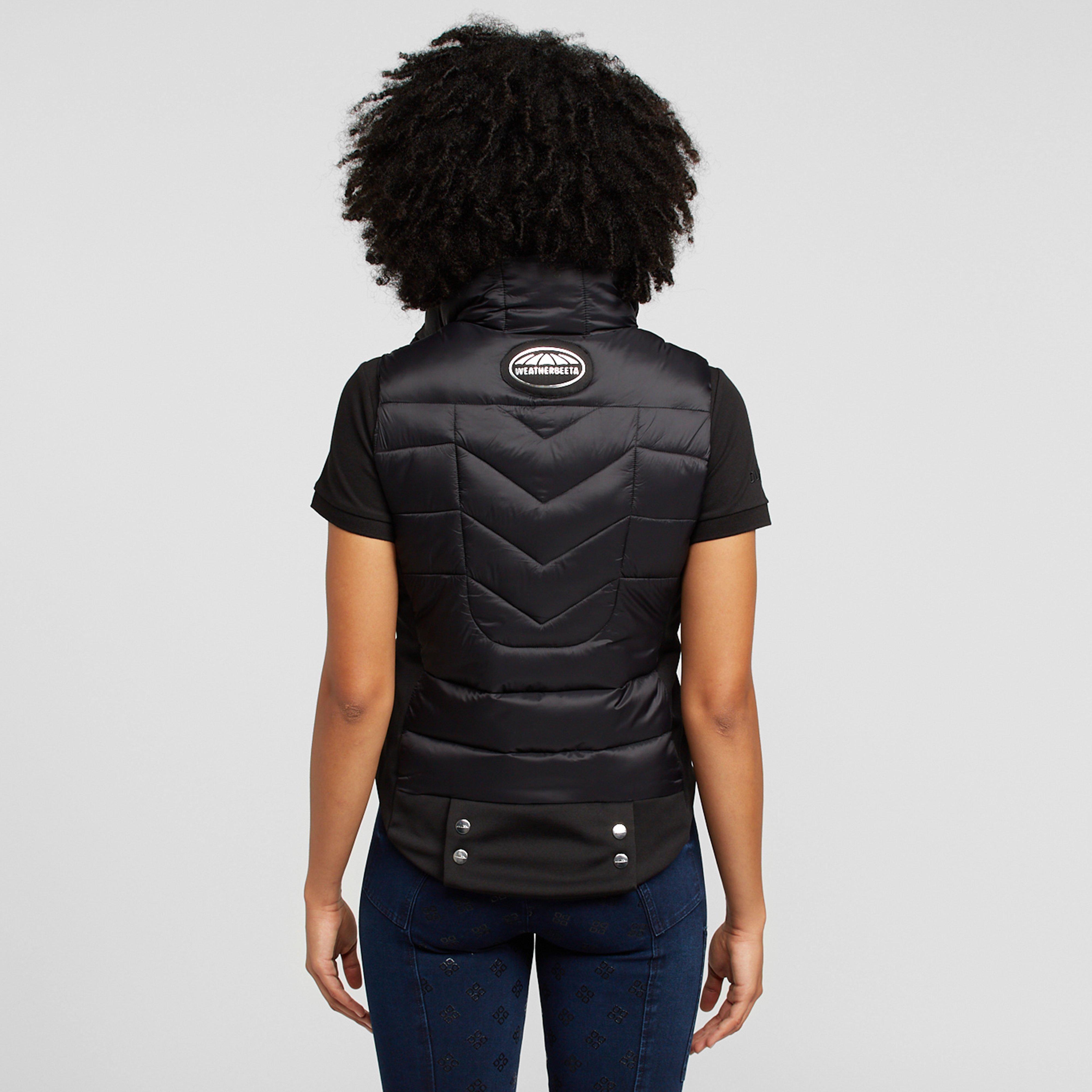 Womens Dion Puffer Vest Black