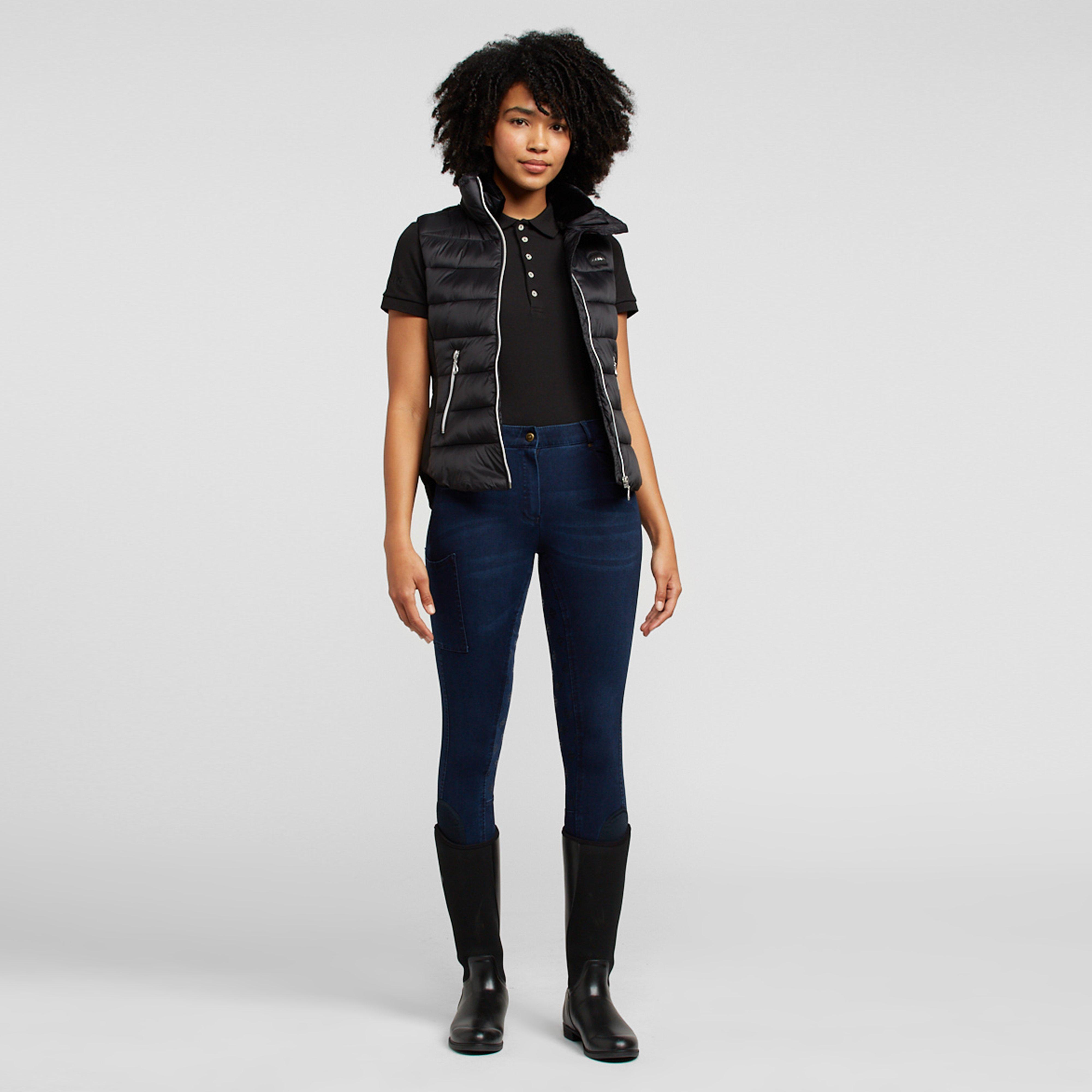 Womens Dion Puffer Vest Black