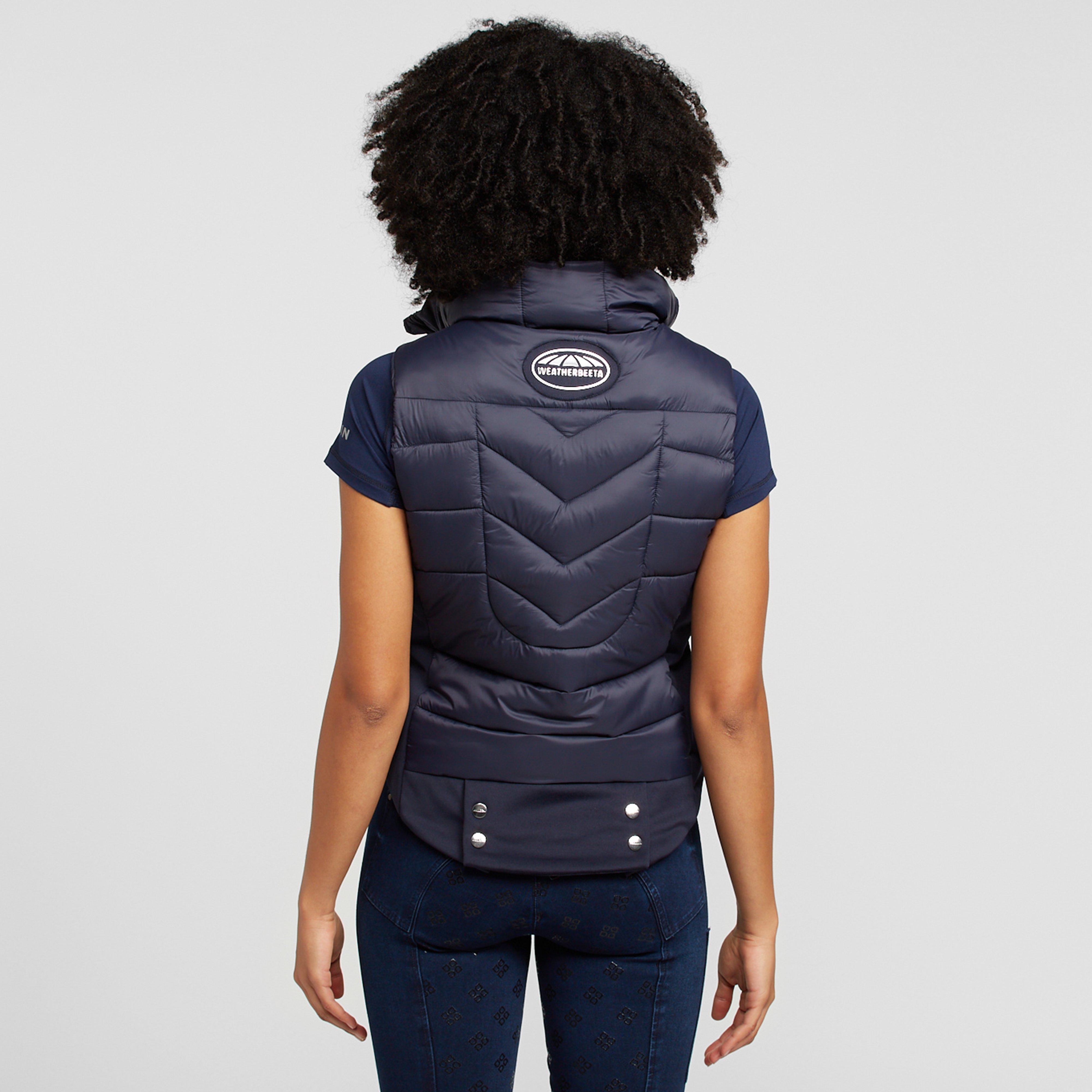 Womens Dion Puffer Vest Navy