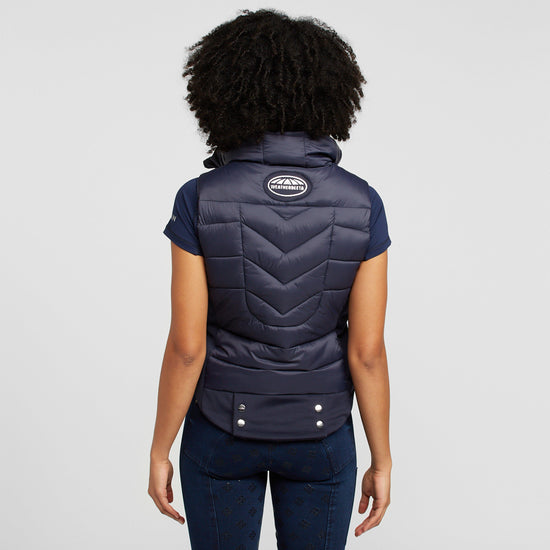 Womens Dion Puffer Vest Navy