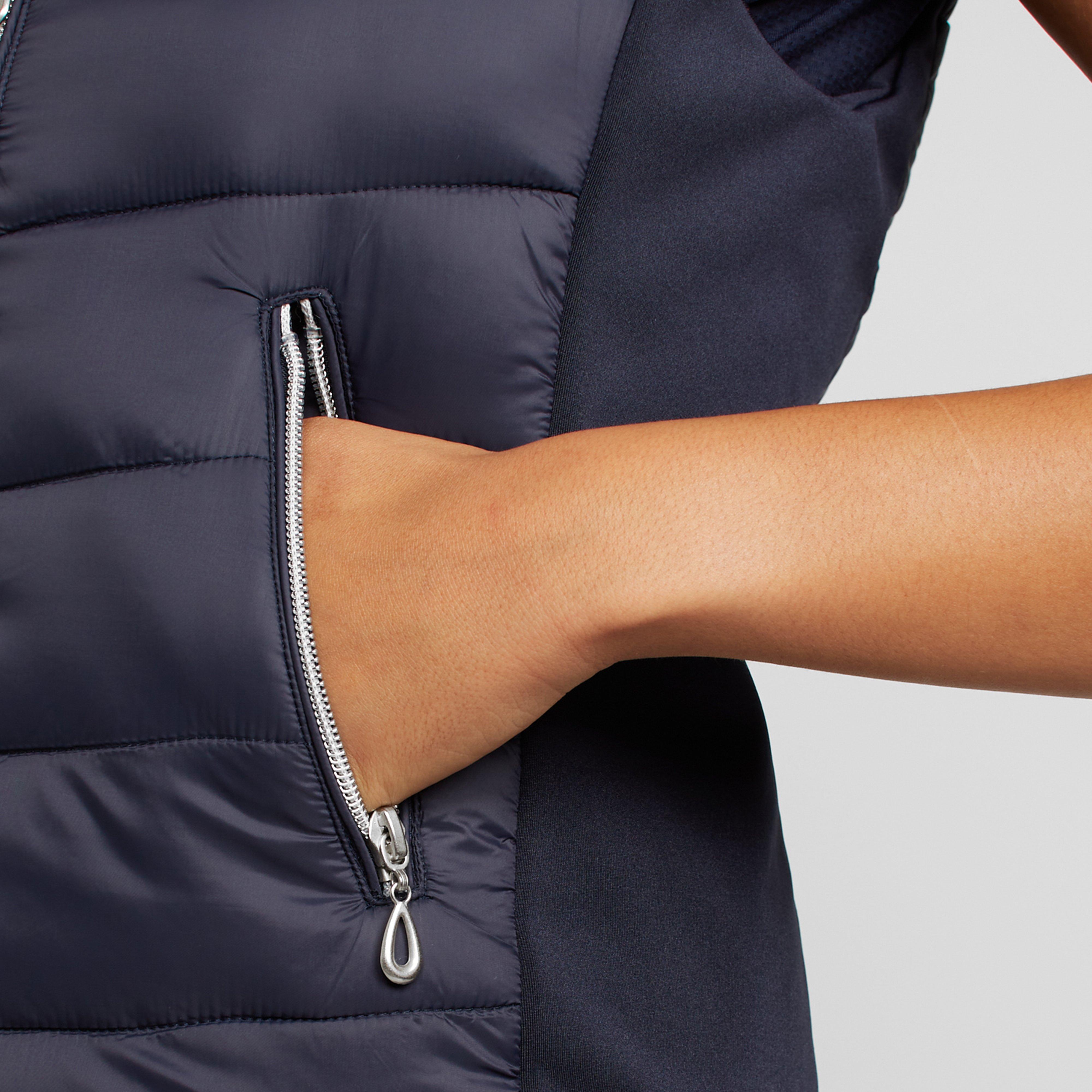 Womens Dion Puffer Vest Navy