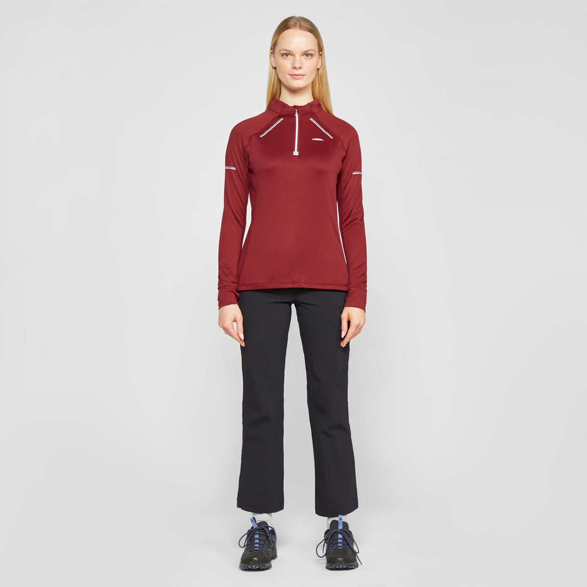 Womens Premium Victoria Thermal Baselayer Maroon