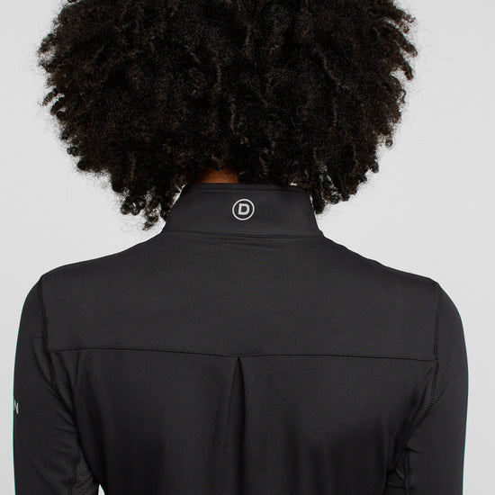 Womens Kylee Long Sleeve Top Black