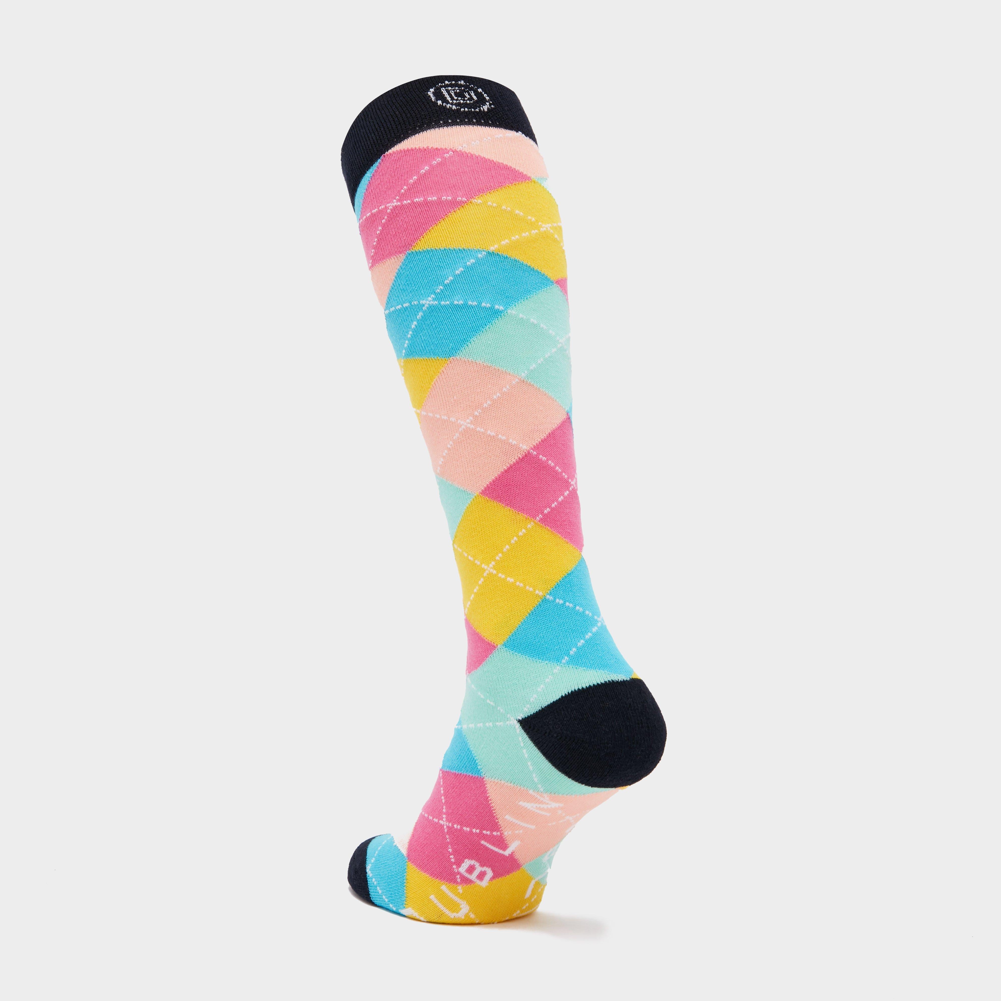 Single Pack Socks Argyle Rainbow