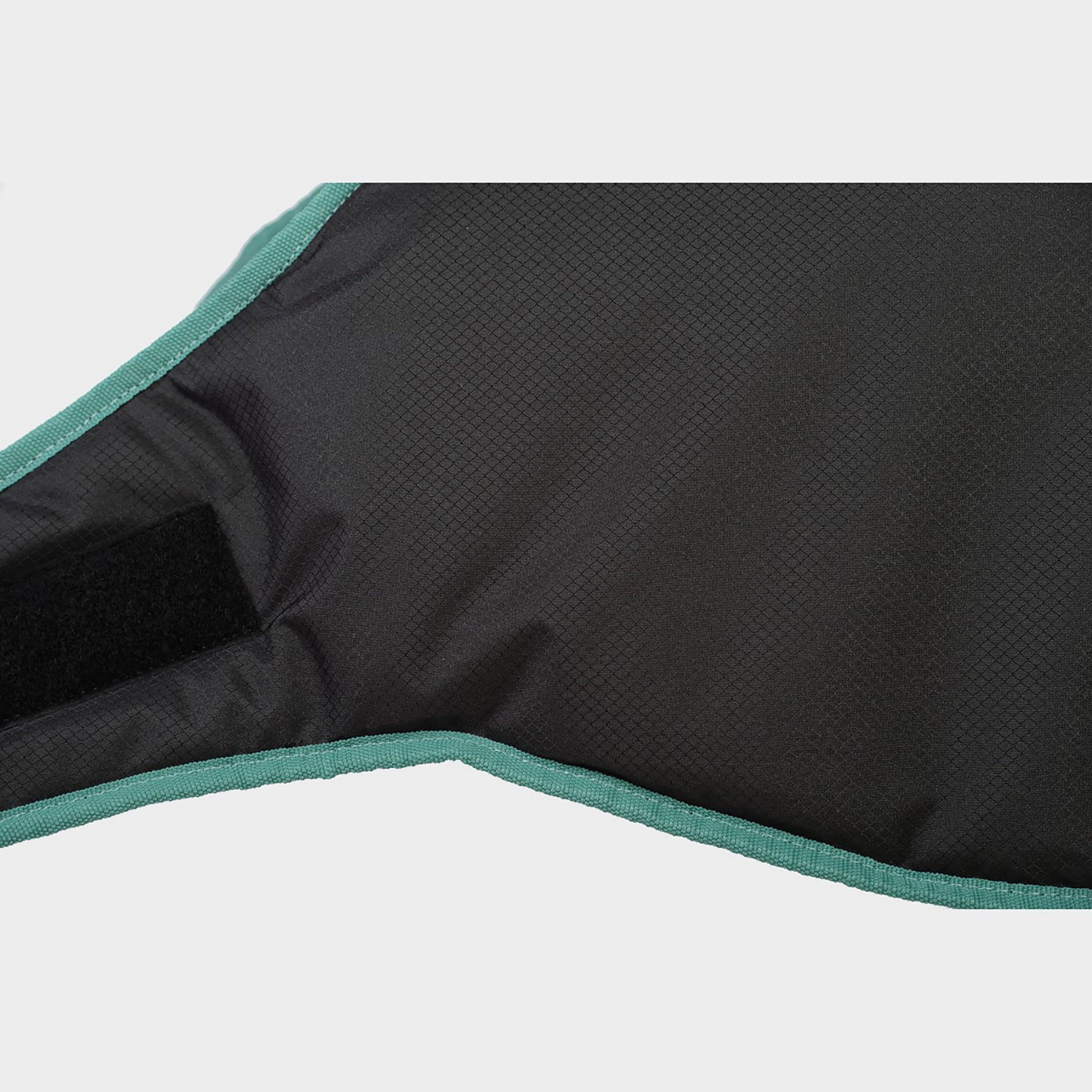 Green-Tec 900D 50g Lightweight Plus Dog Coat Black/Bottle Green