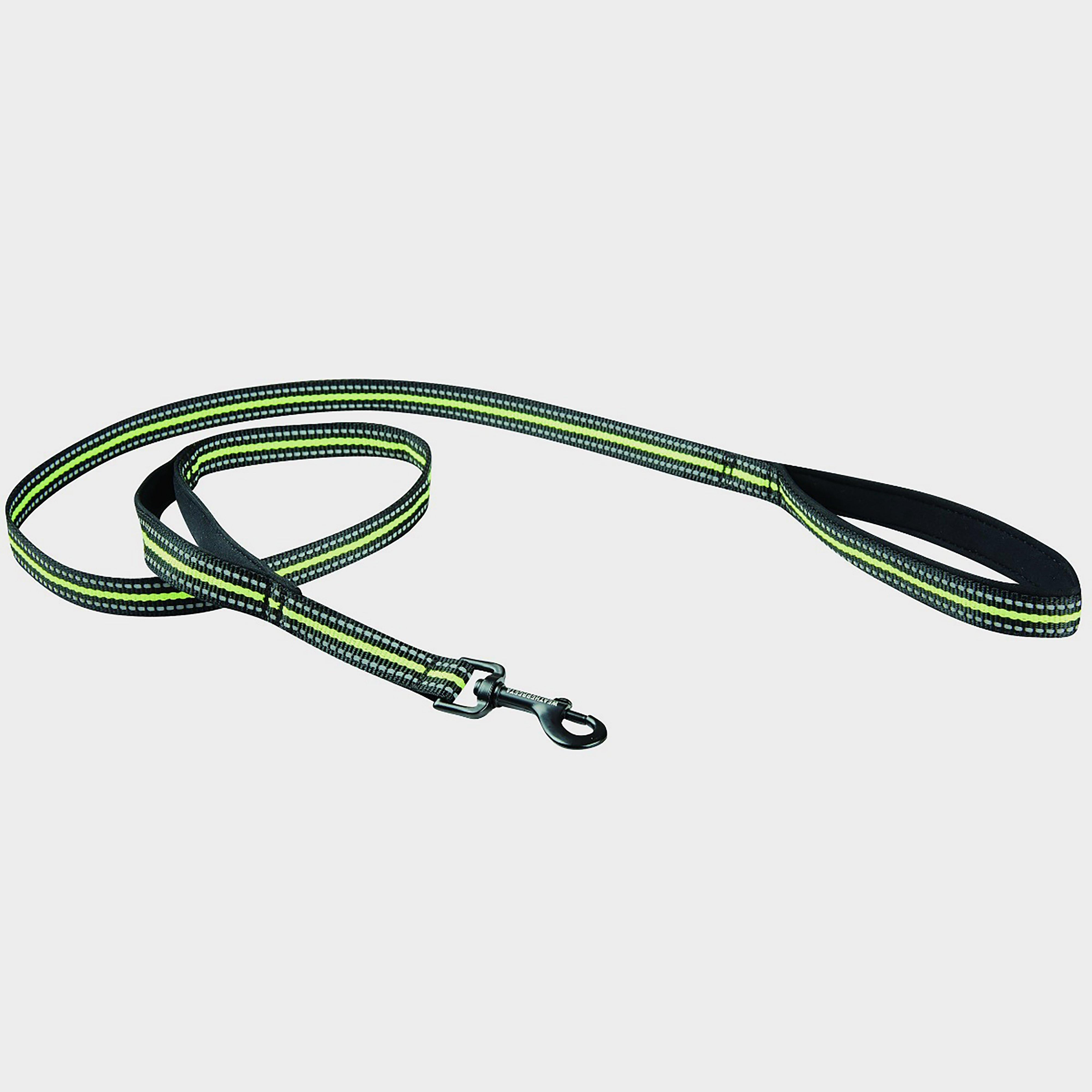 Reflective Dog Lead Black/Yellow