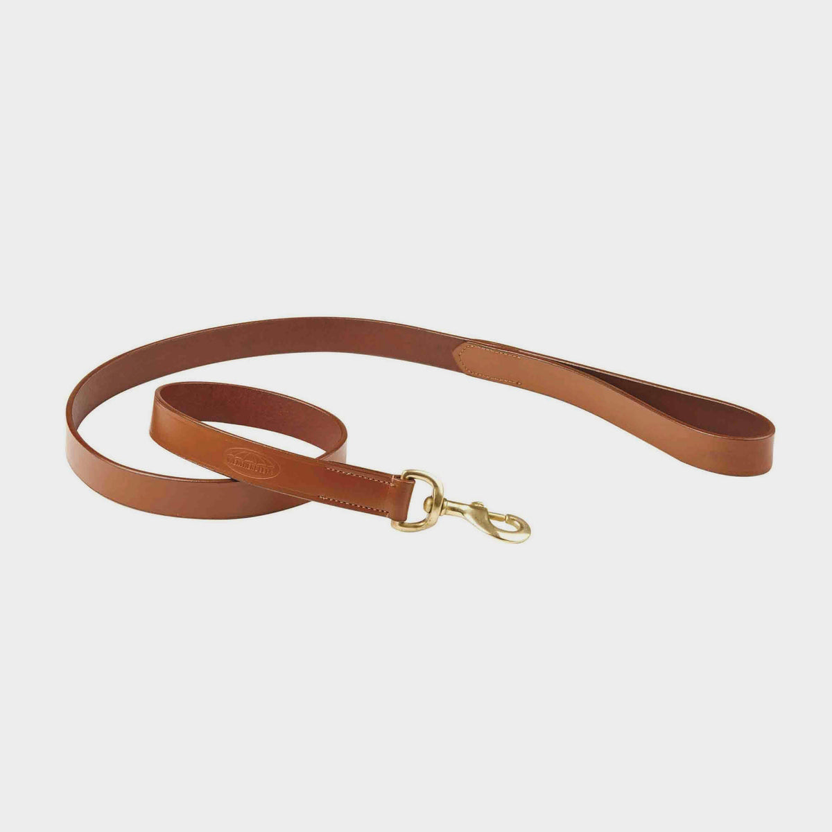 Leather Dog Lead Tan