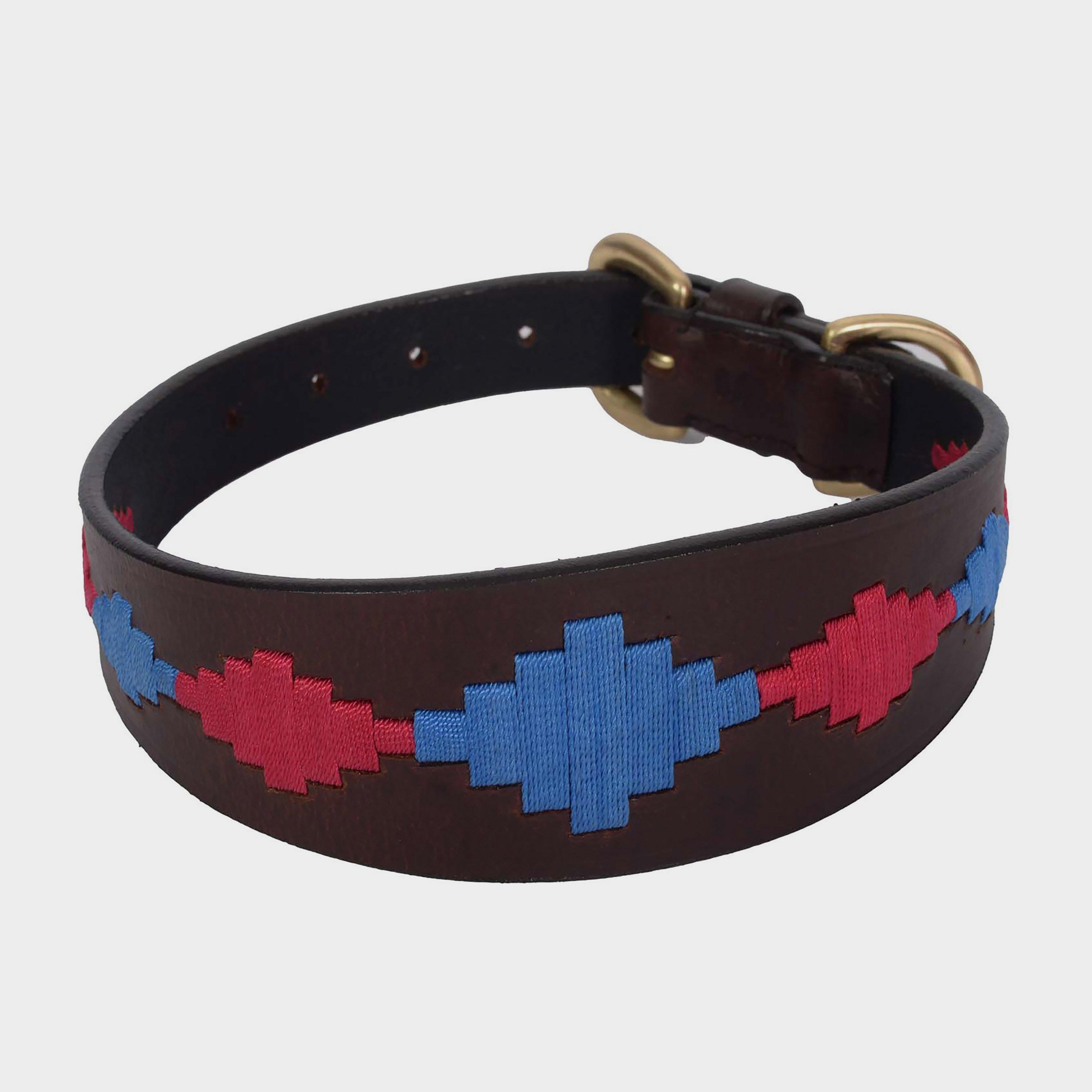 Polo Lurcher Collar Beaufort Brown/Pink/Blue