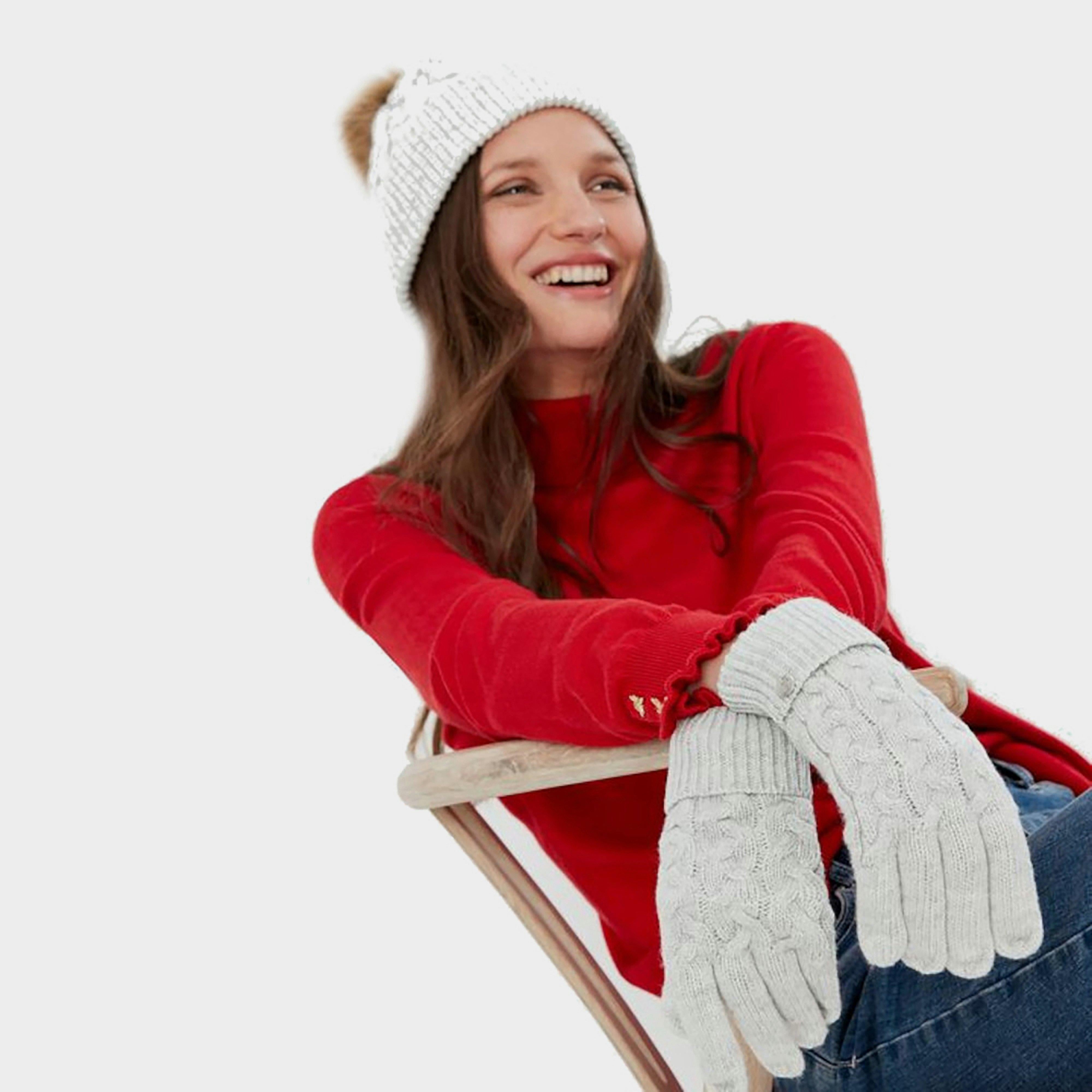 Elena Gloves Light Grey