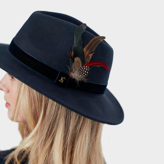 Fedora Hat French Navy