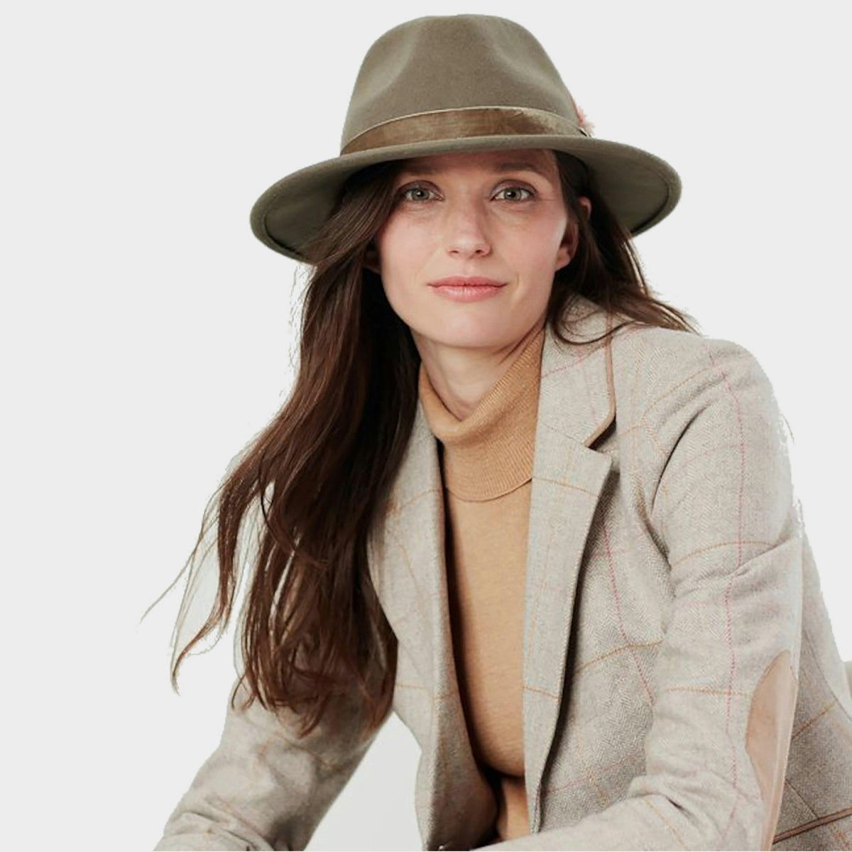 Fedora Hat Khaki