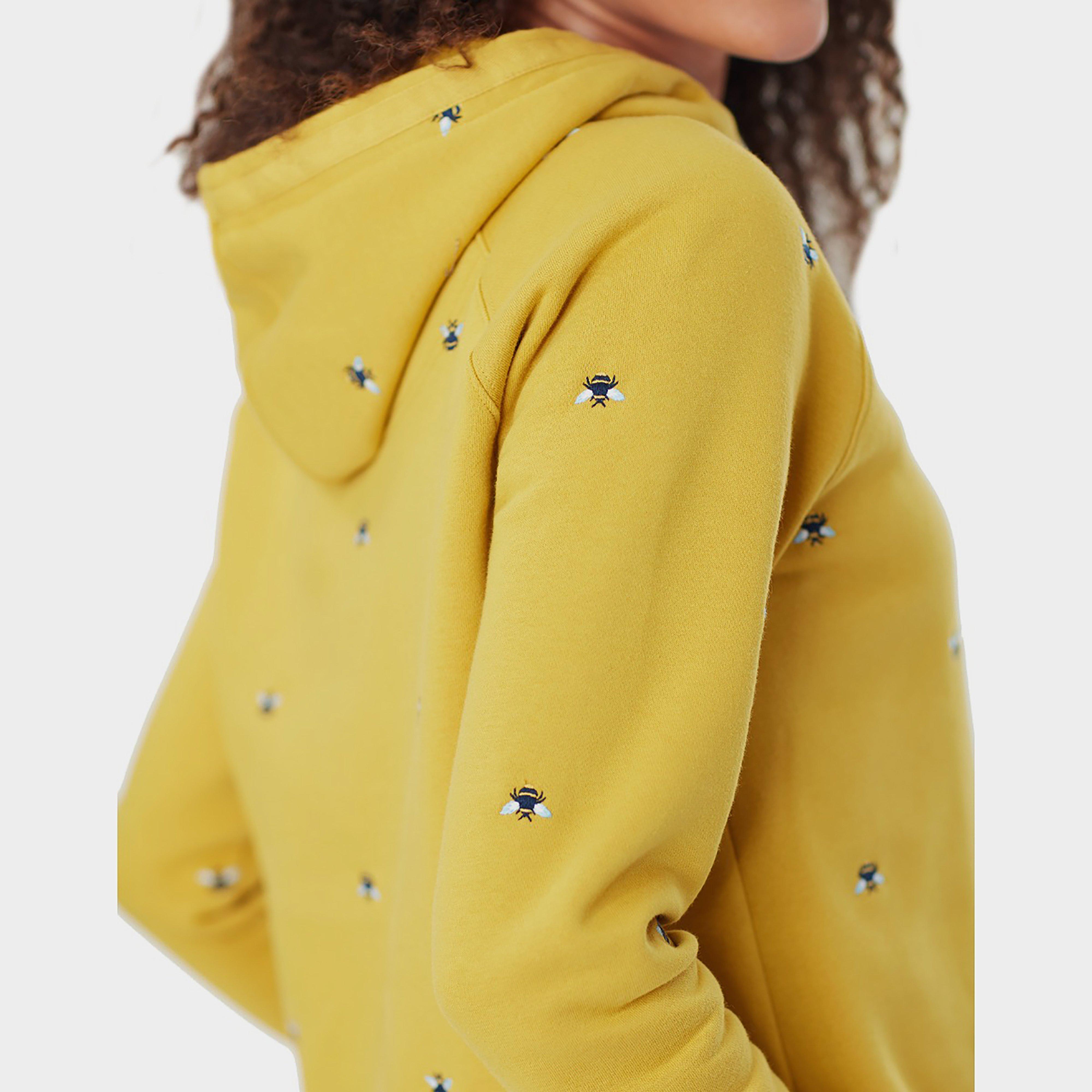 Ladies Rowley Embroidered Sweatshirt Embroidered Bee