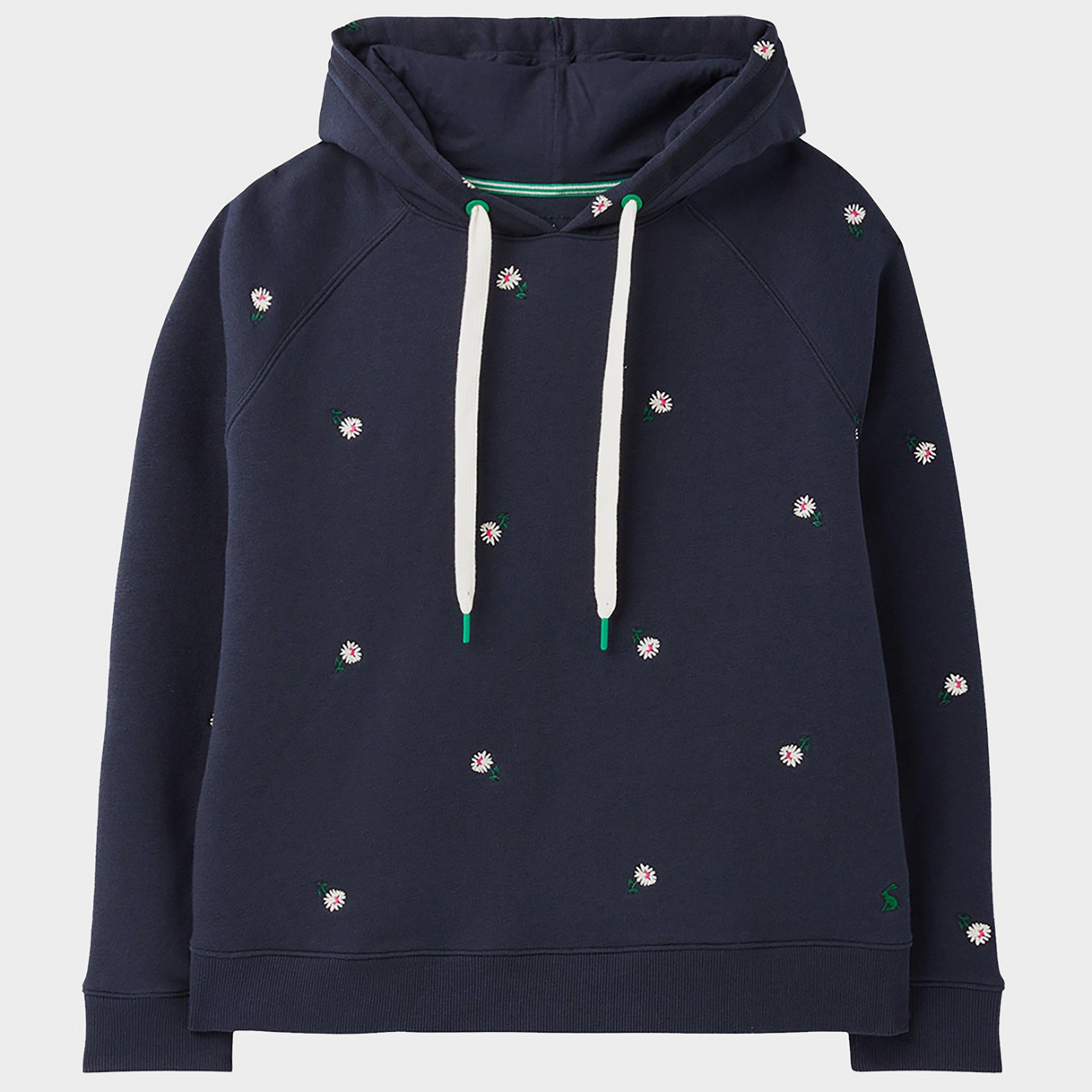 Womens Rowley Embroidered Sweatshirt Navy Ditsy