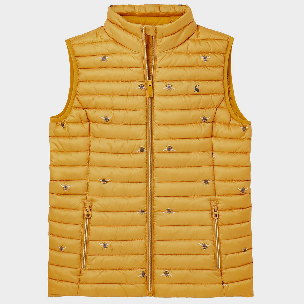 Ladies Snug Gilet Gold Bees