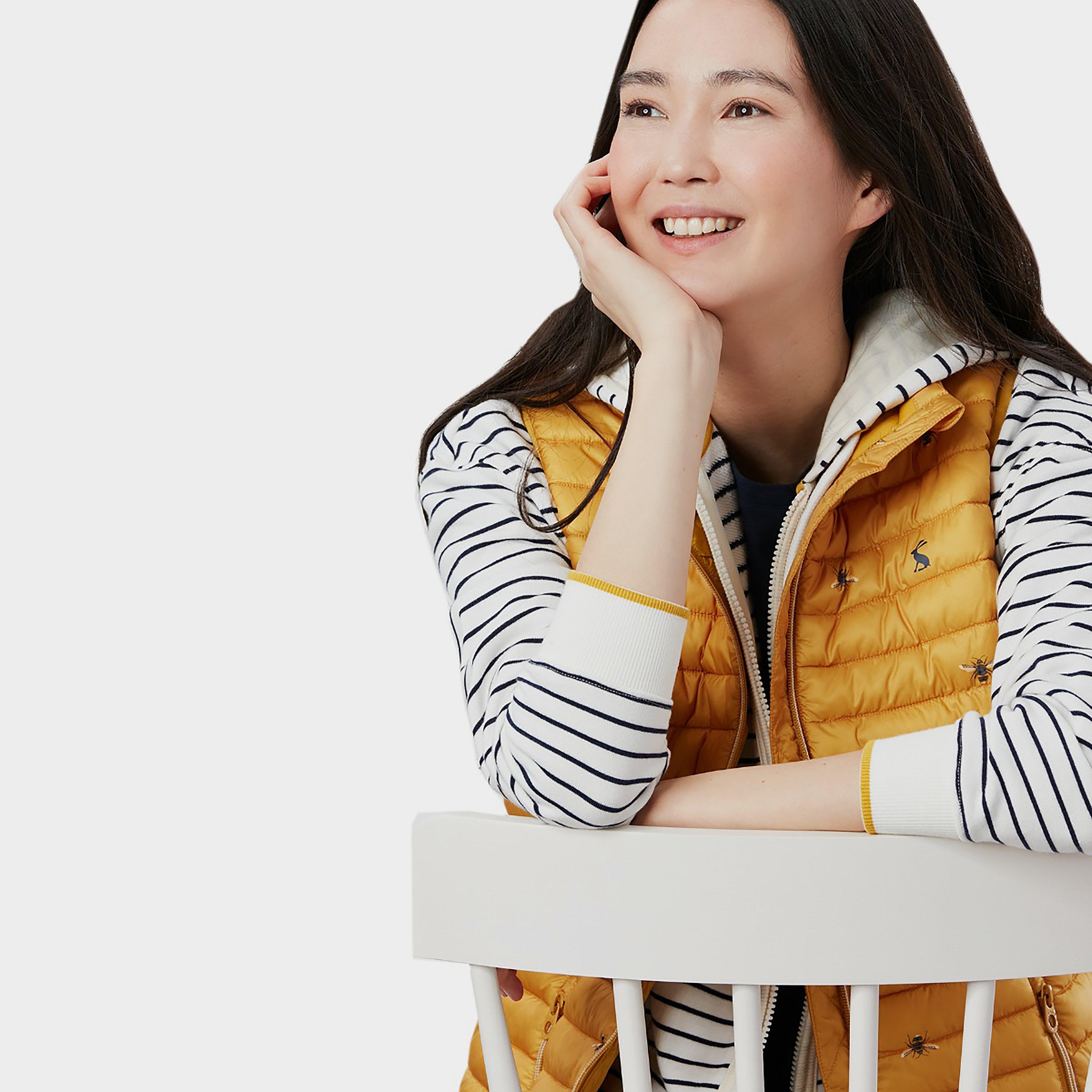 Ladies Snug Gilet Gold Bees