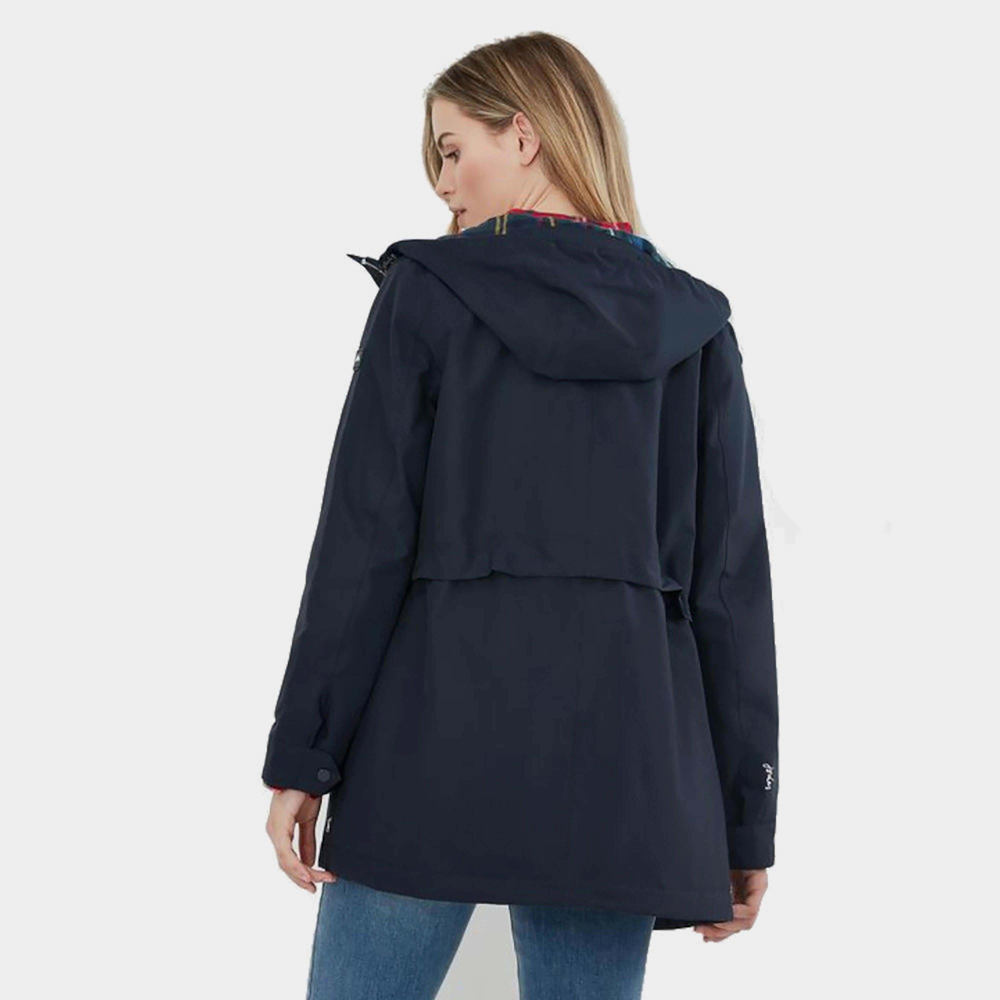 Womens Rushmere Mountain Tech Waterproof Raincoat Marine Navy