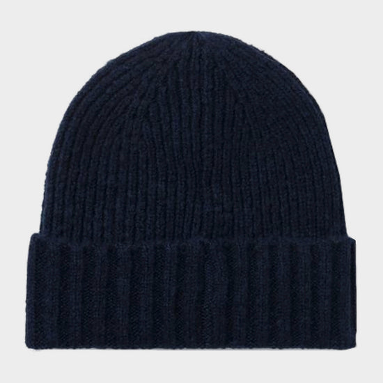 Bamburgh Knitted Hat French Navy