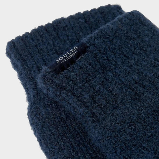 Bamburgh Knitted Gloves French Navy