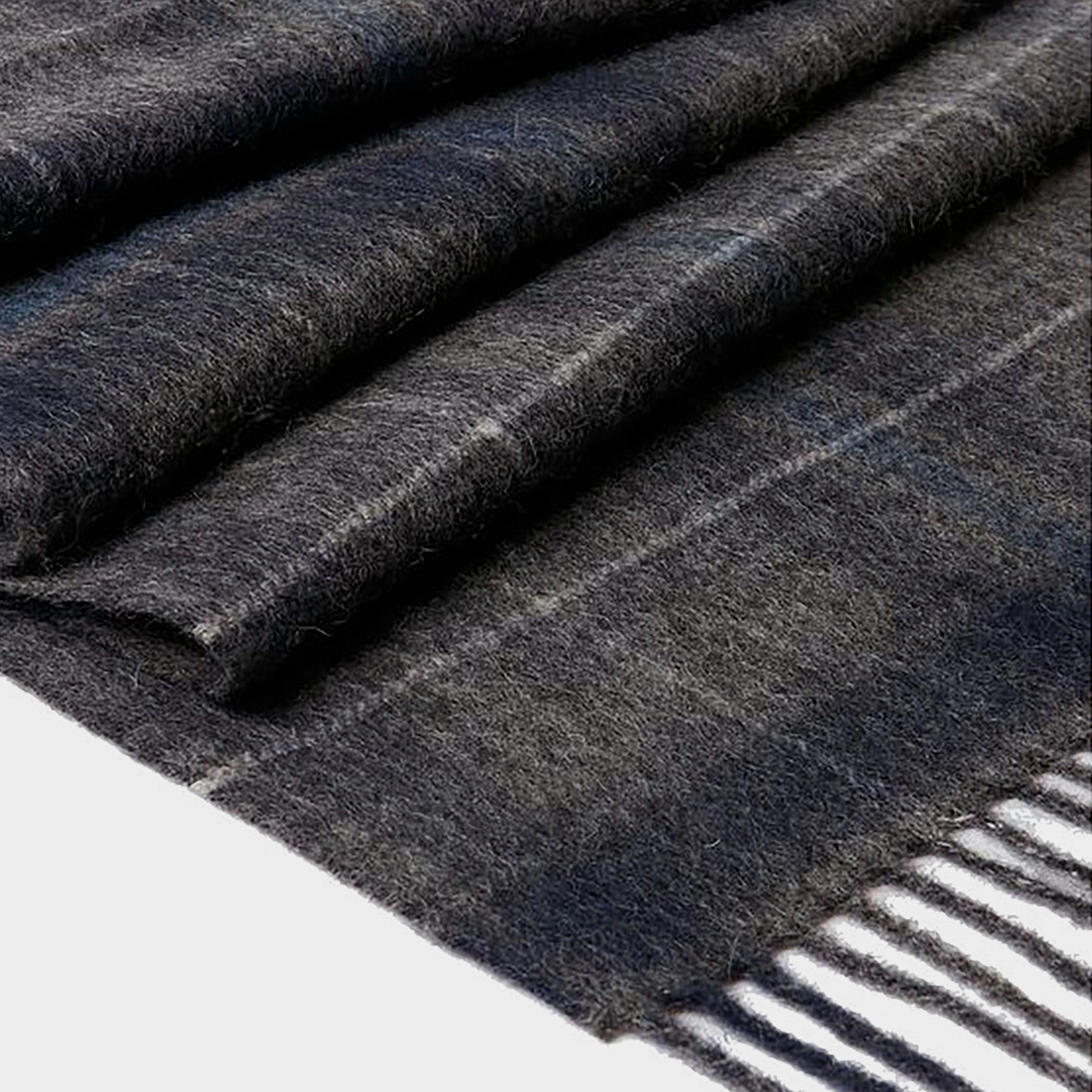 Tytherton Wool Scarf Grey Marl Check