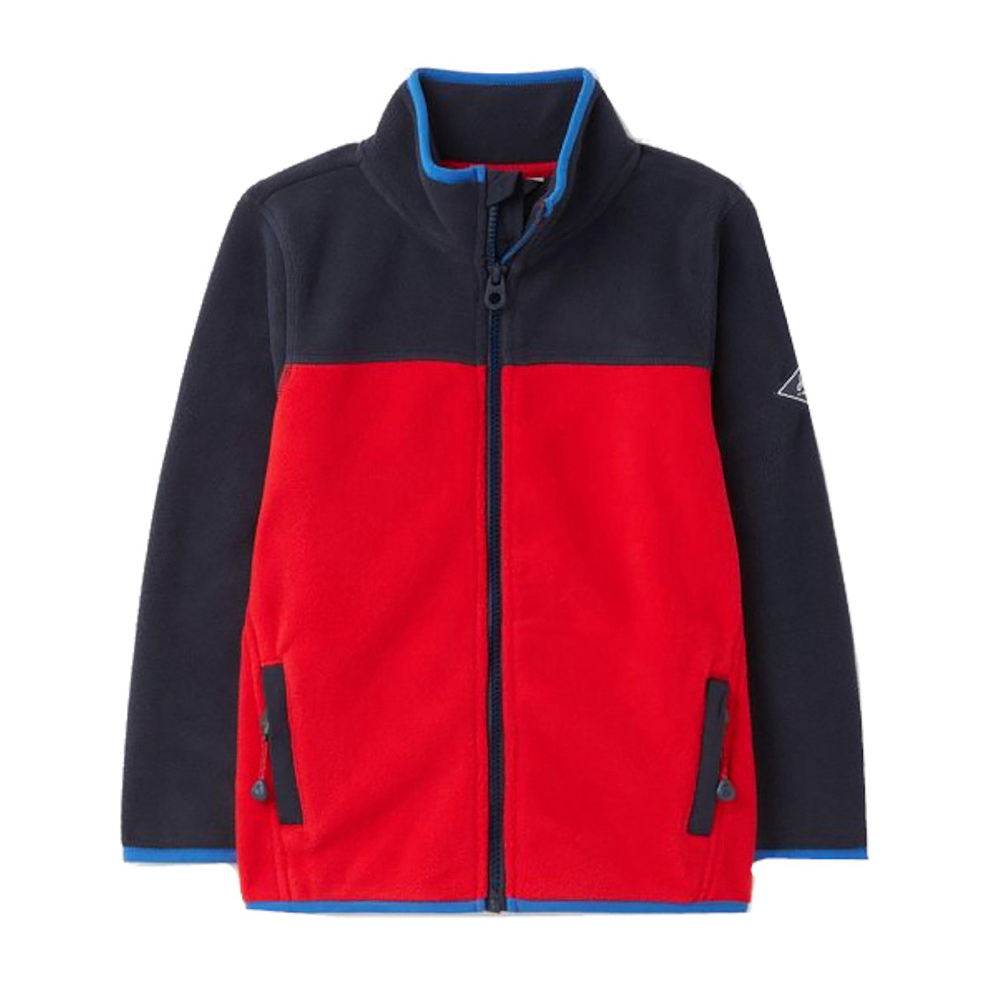 Kids Theo Fleece Navy/Red