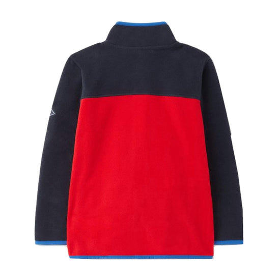 Kids Theo Fleece Navy/Red