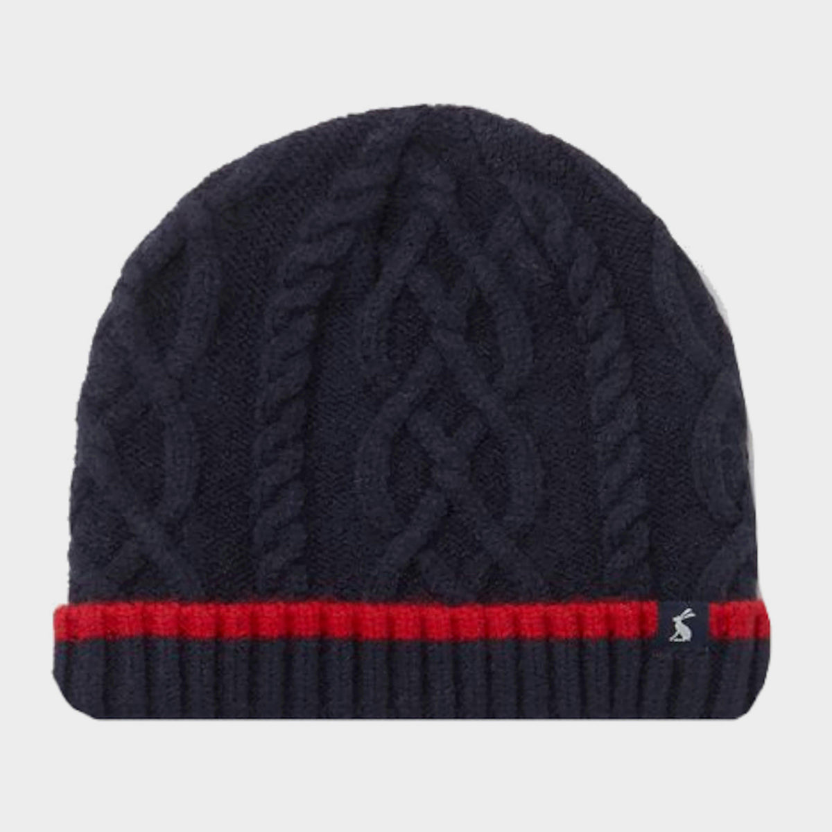 Kids Frosty Cable Knit Hat French Navy