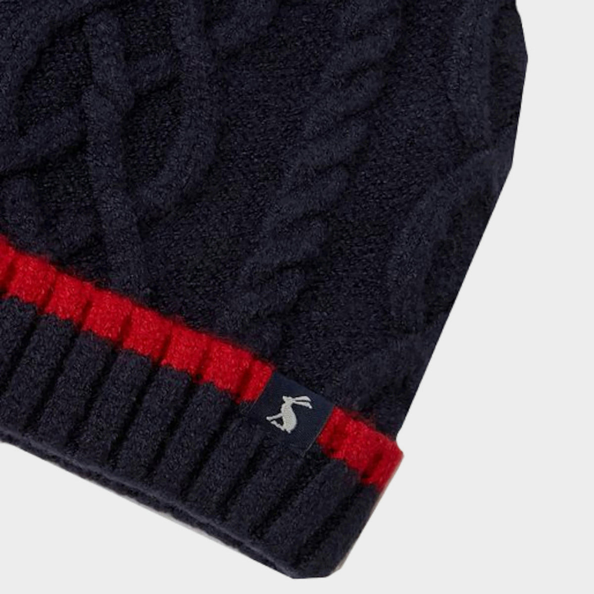Kids Frosty Cable Knit Hat French Navy