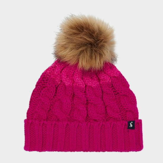 Kids Bobble Hat Pink