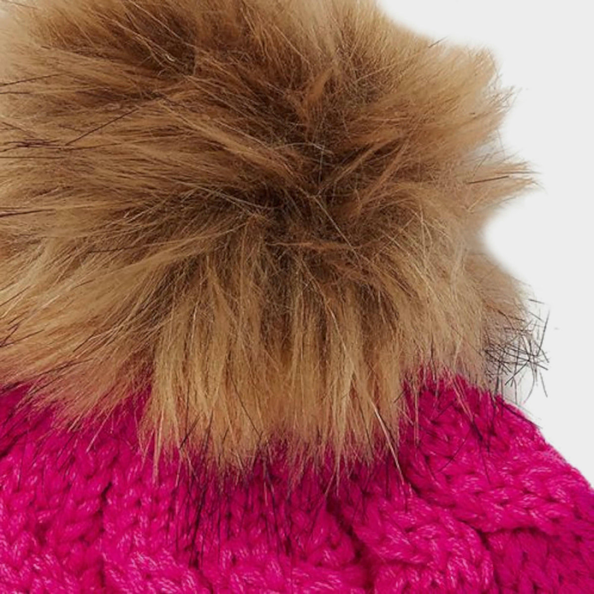 Kids Bobble Hat Pink
