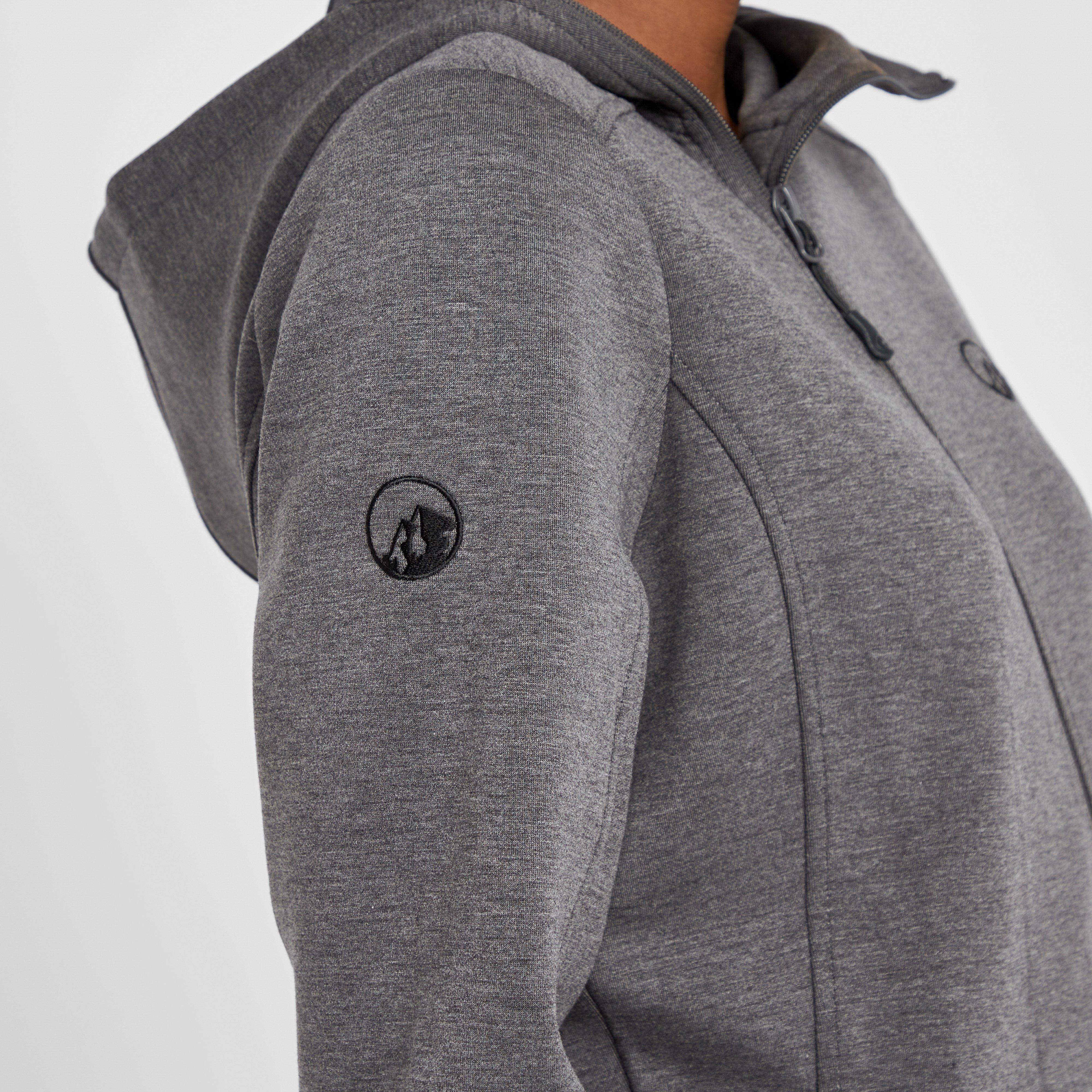 Womens View Full Zip Hoodie Graphite