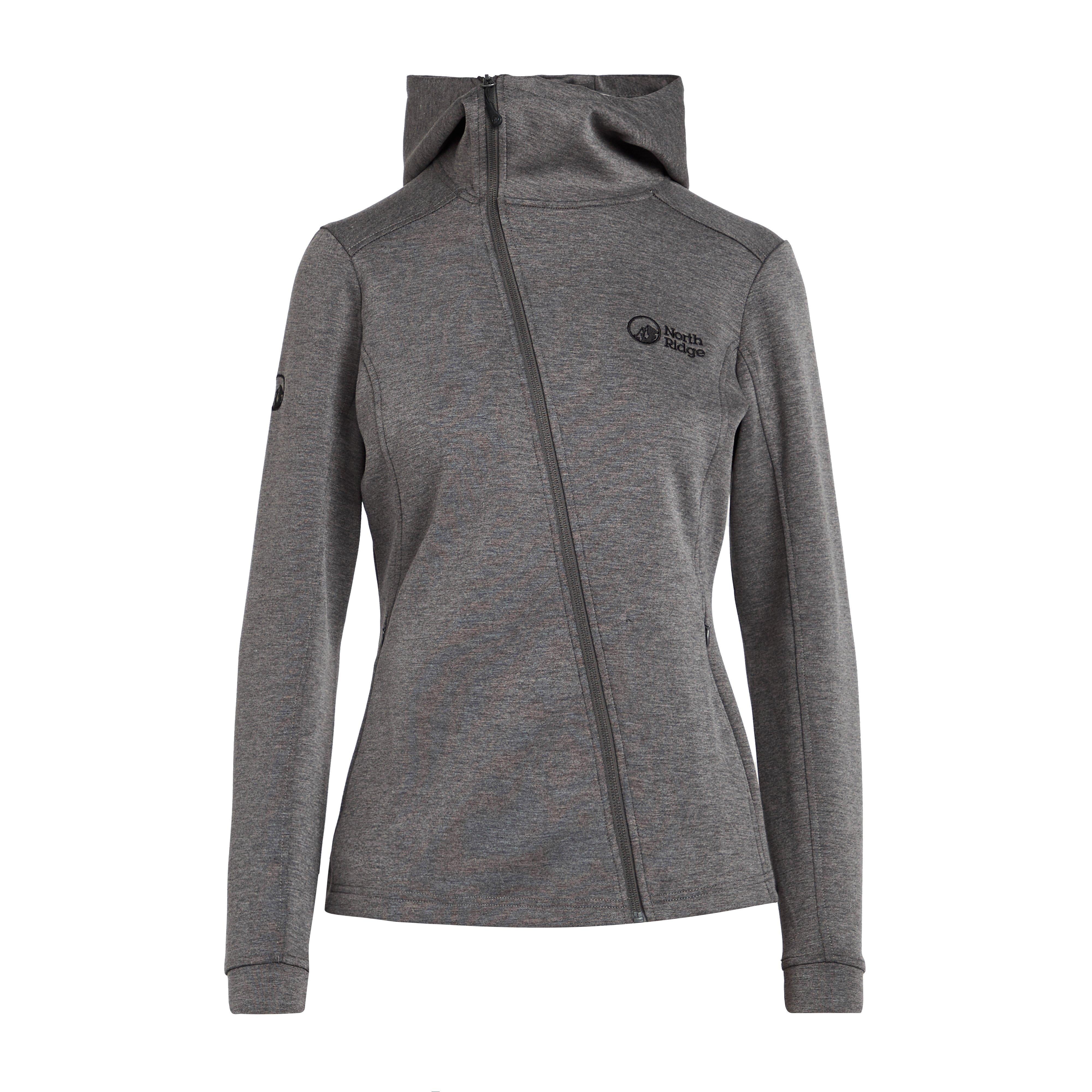 Womens View Full Zip Hoodie Graphite