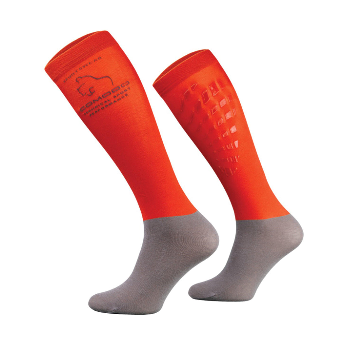 Adults Silicone Grip Socks Red