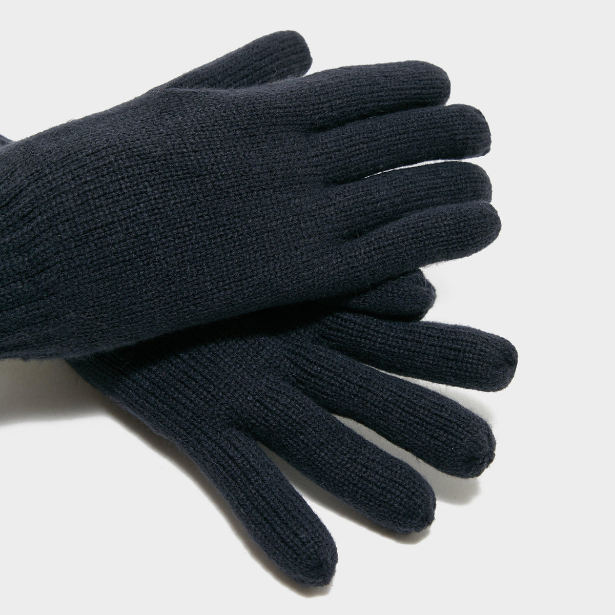 Mens Plain Fleece Gloves Navy