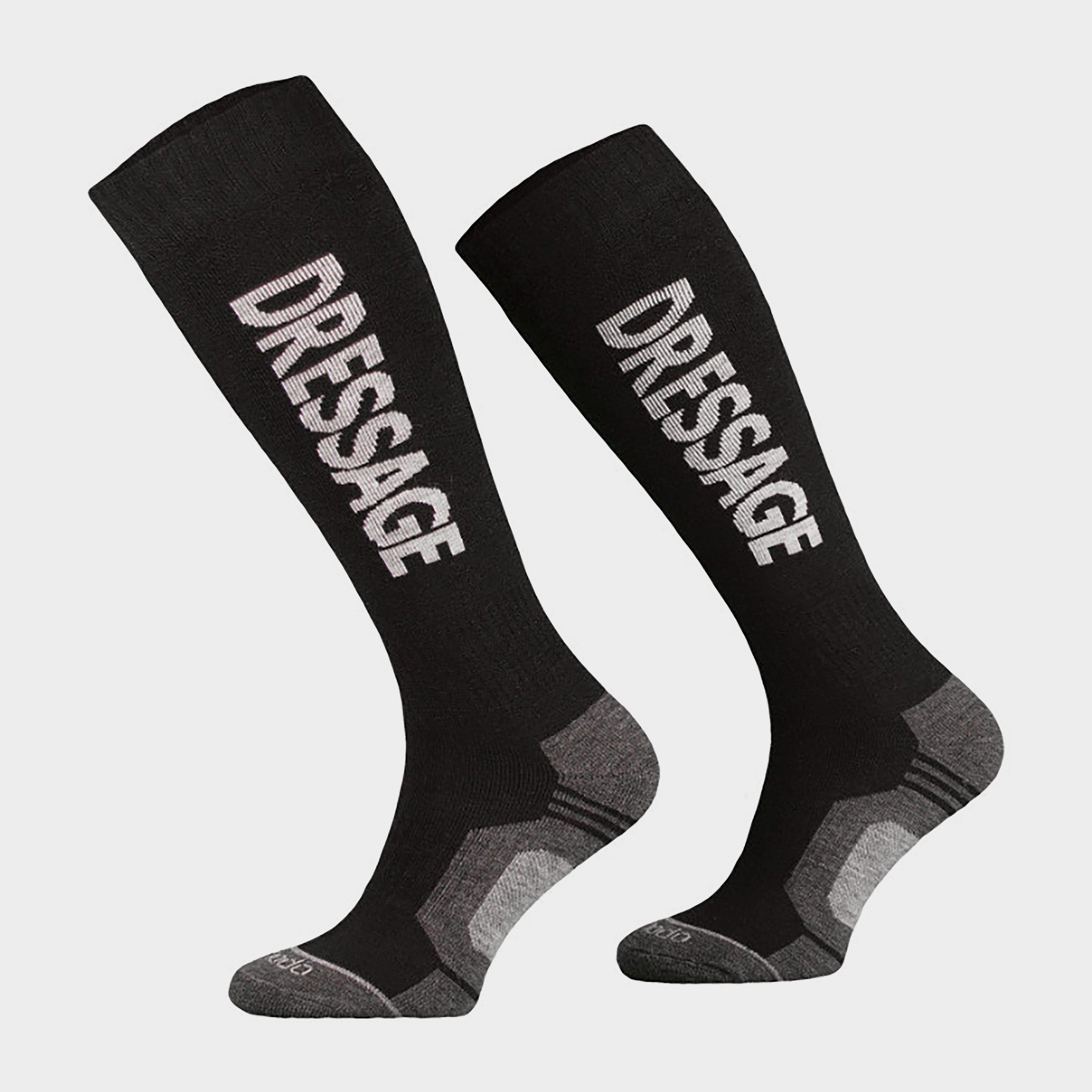 Womens Dressage Socks Black